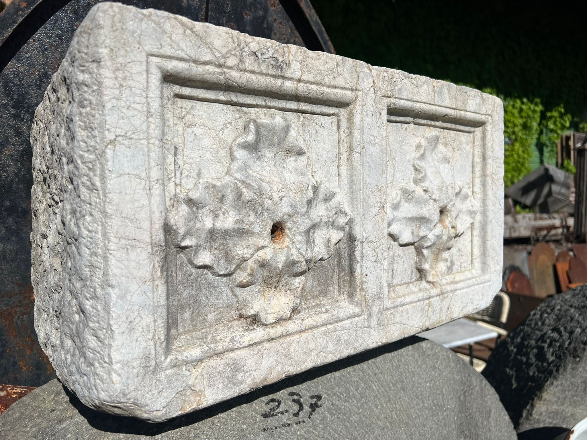 16th century wall fountain