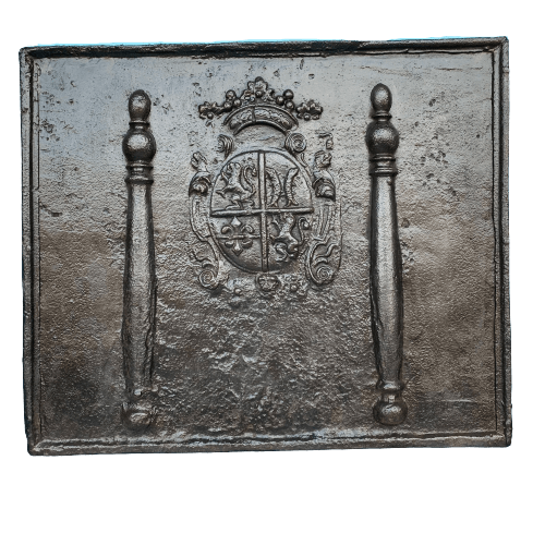 Placca da camino di grandi dimensioni