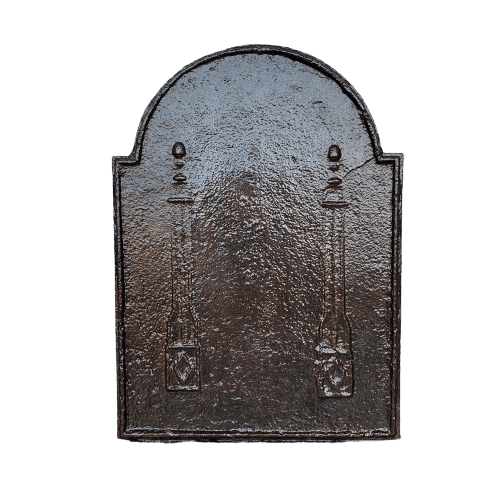 Fondale di camino - decorazione semplice