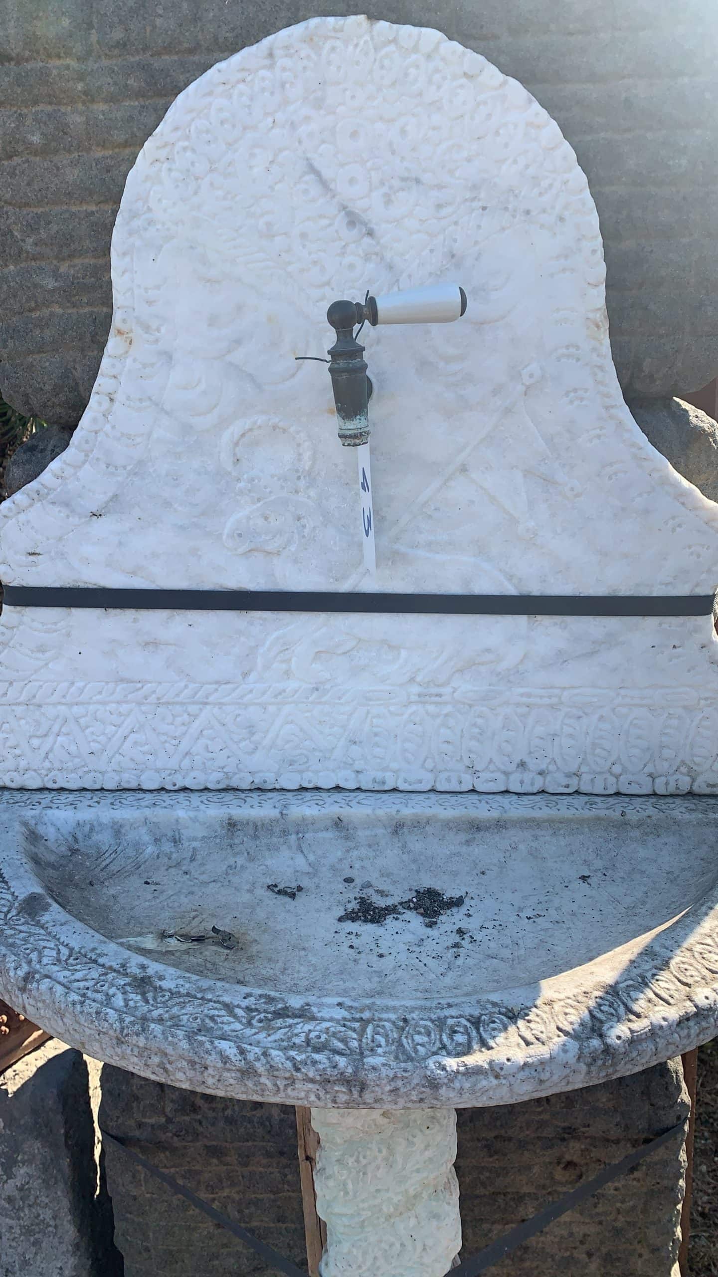 Ancient wall fountain