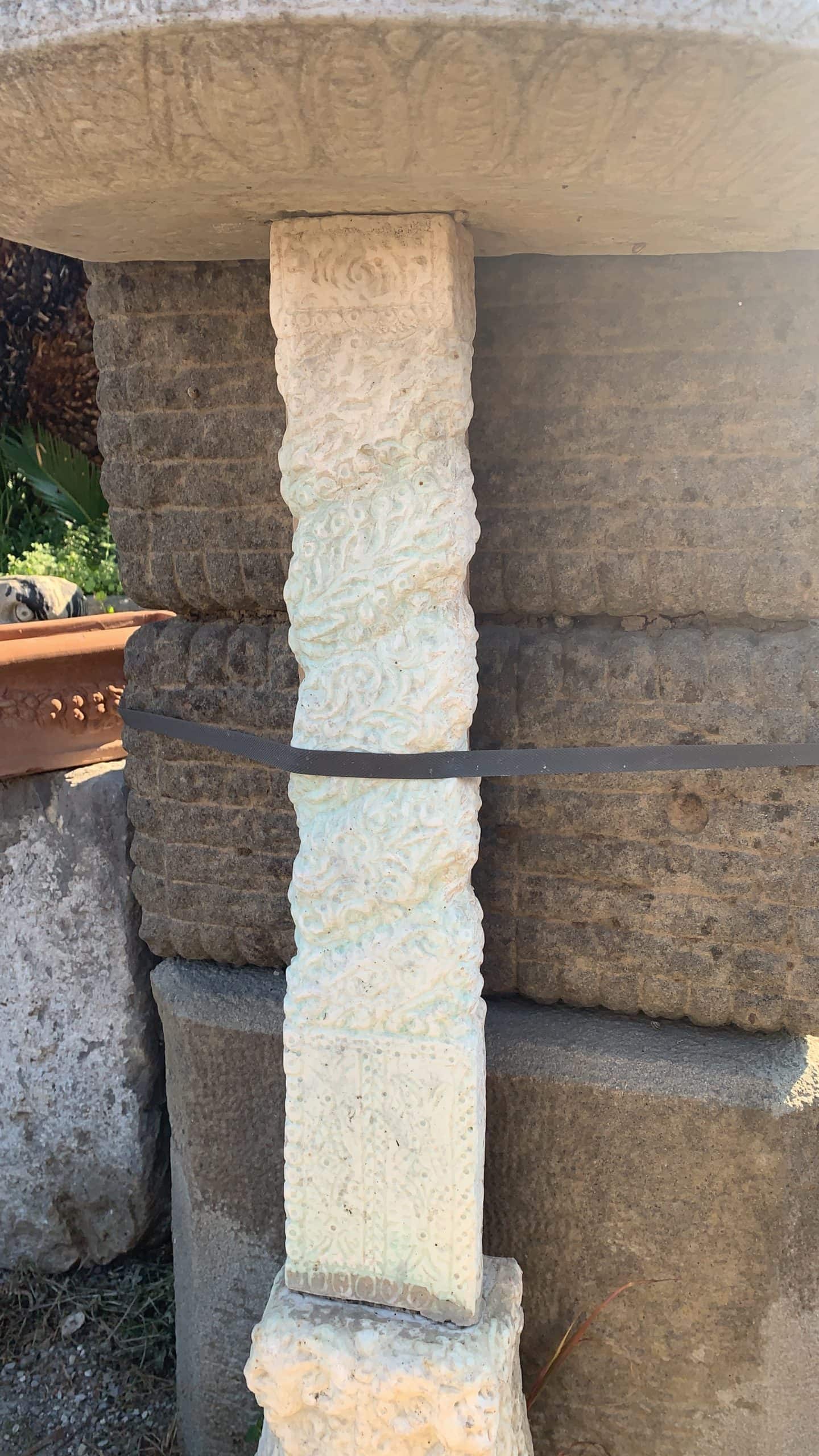 Ancient wall fountain