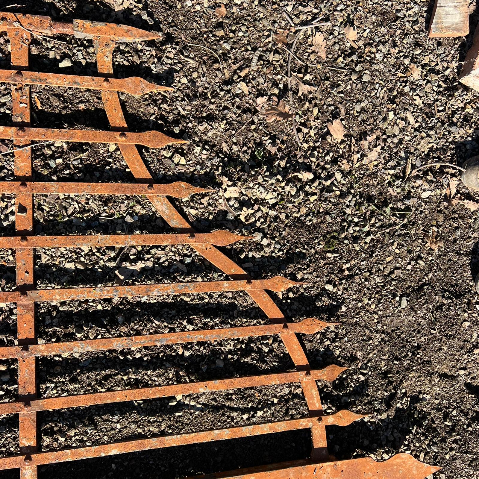 Cancello in ferro 230 cm