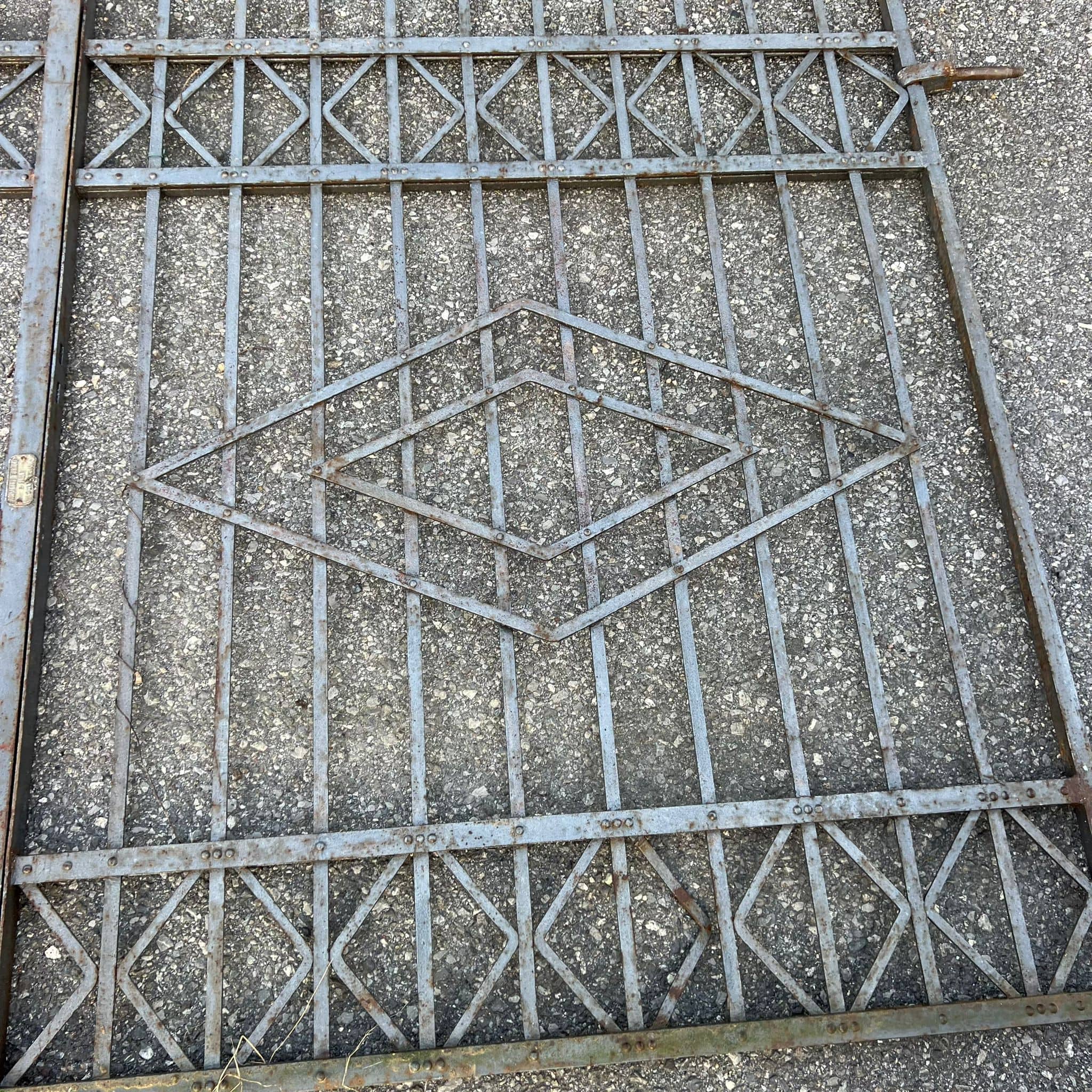 Cancello in ferro - 304 cm