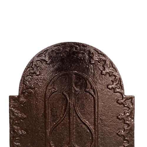 Ghisa in stile gotico da camino