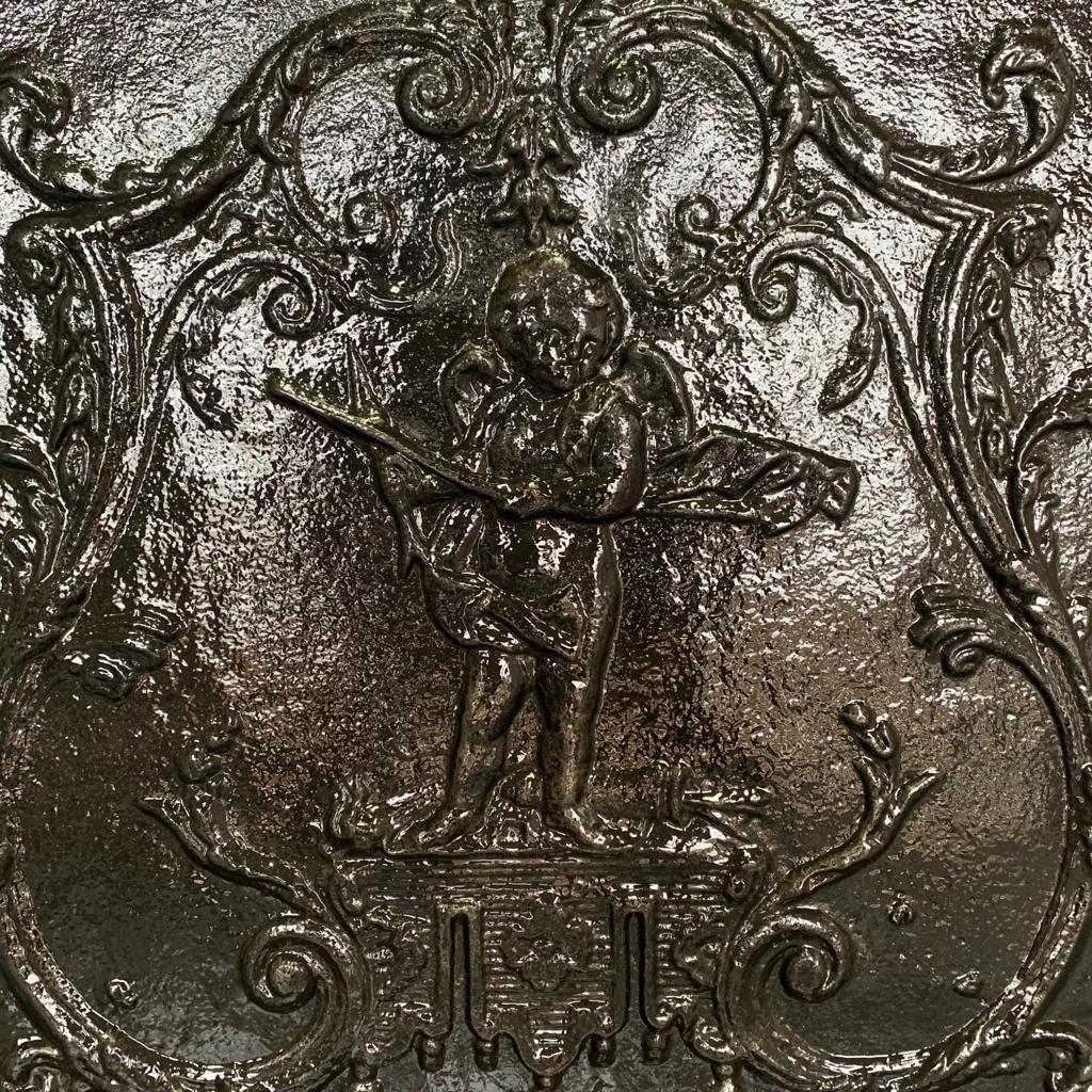 Ghisa da camino quadrata - 56 cm