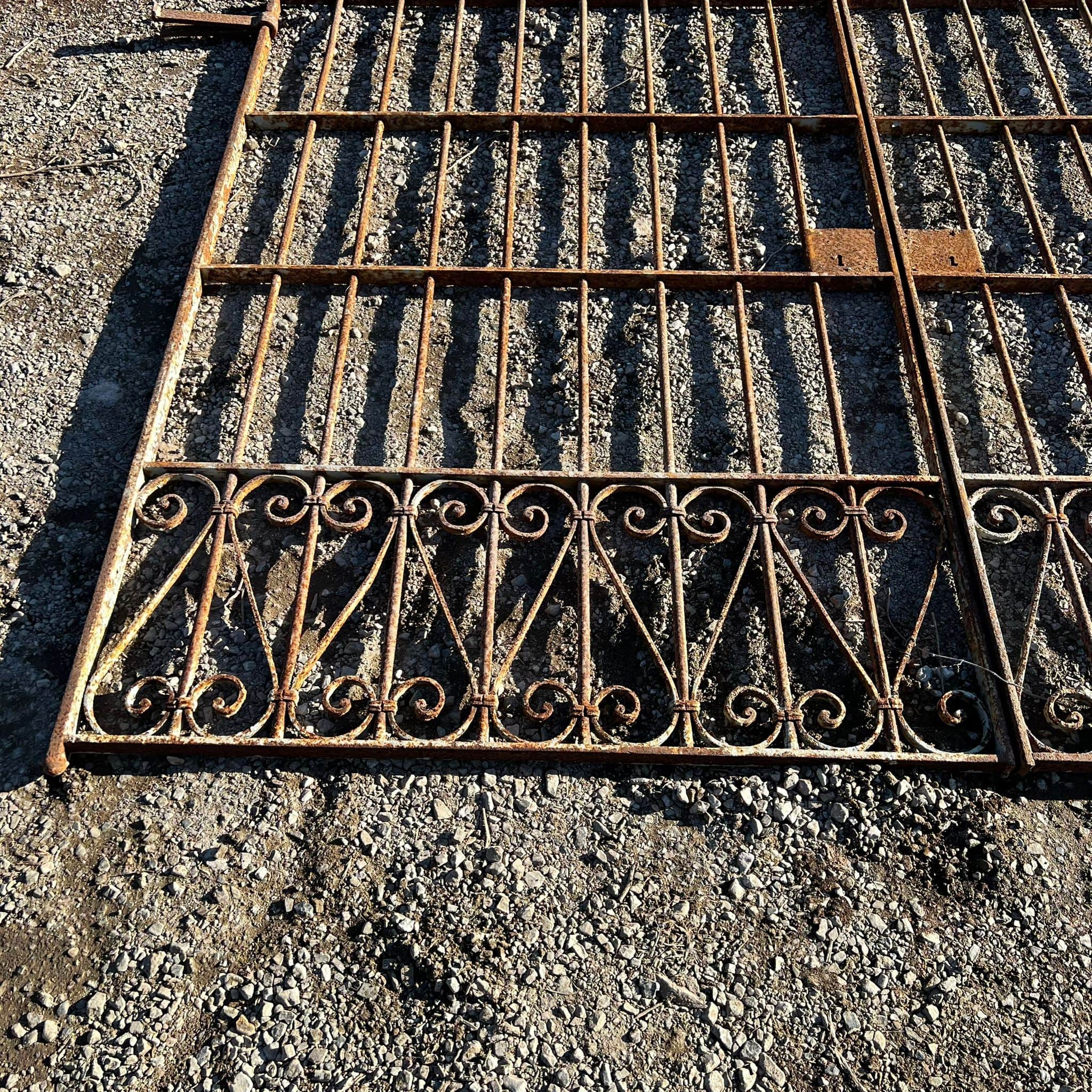 Cancello in ferro - 255 cm