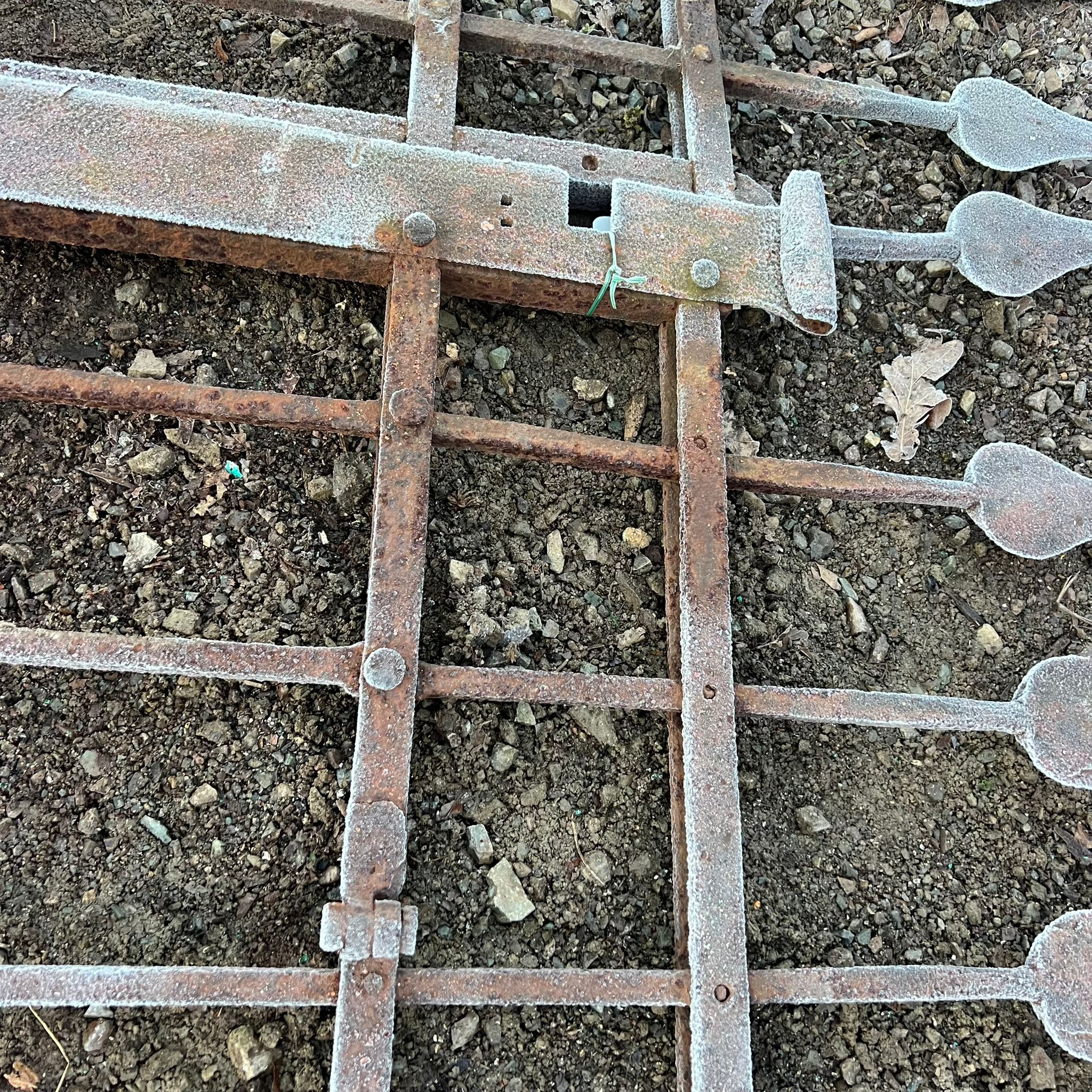 Cancello in ferro recuperato - 240 cm