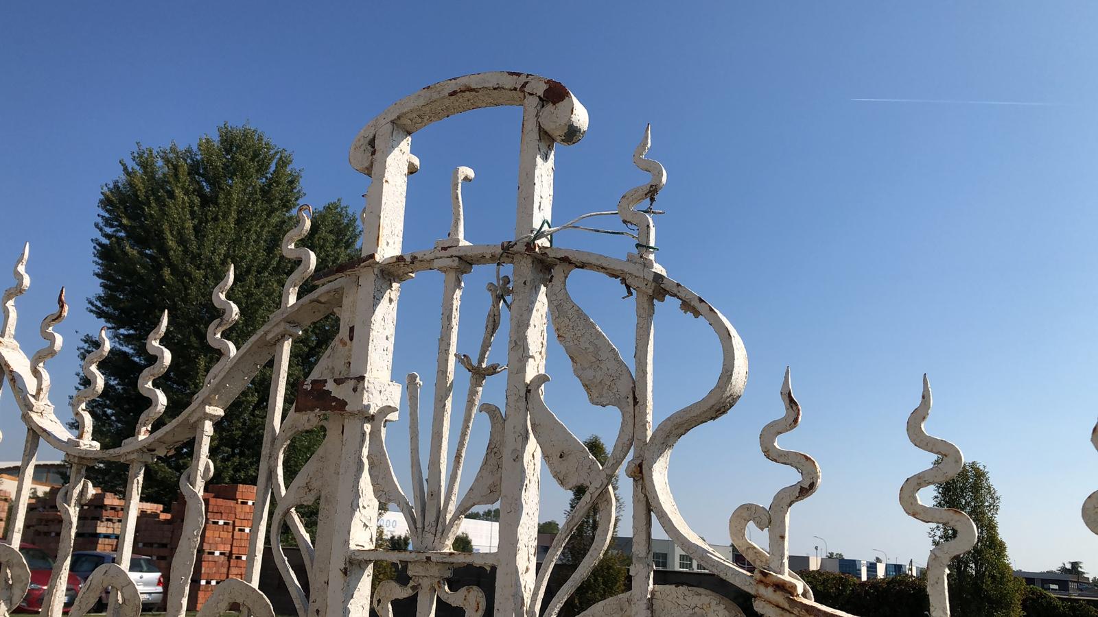 Cancello in ferro 340 cm