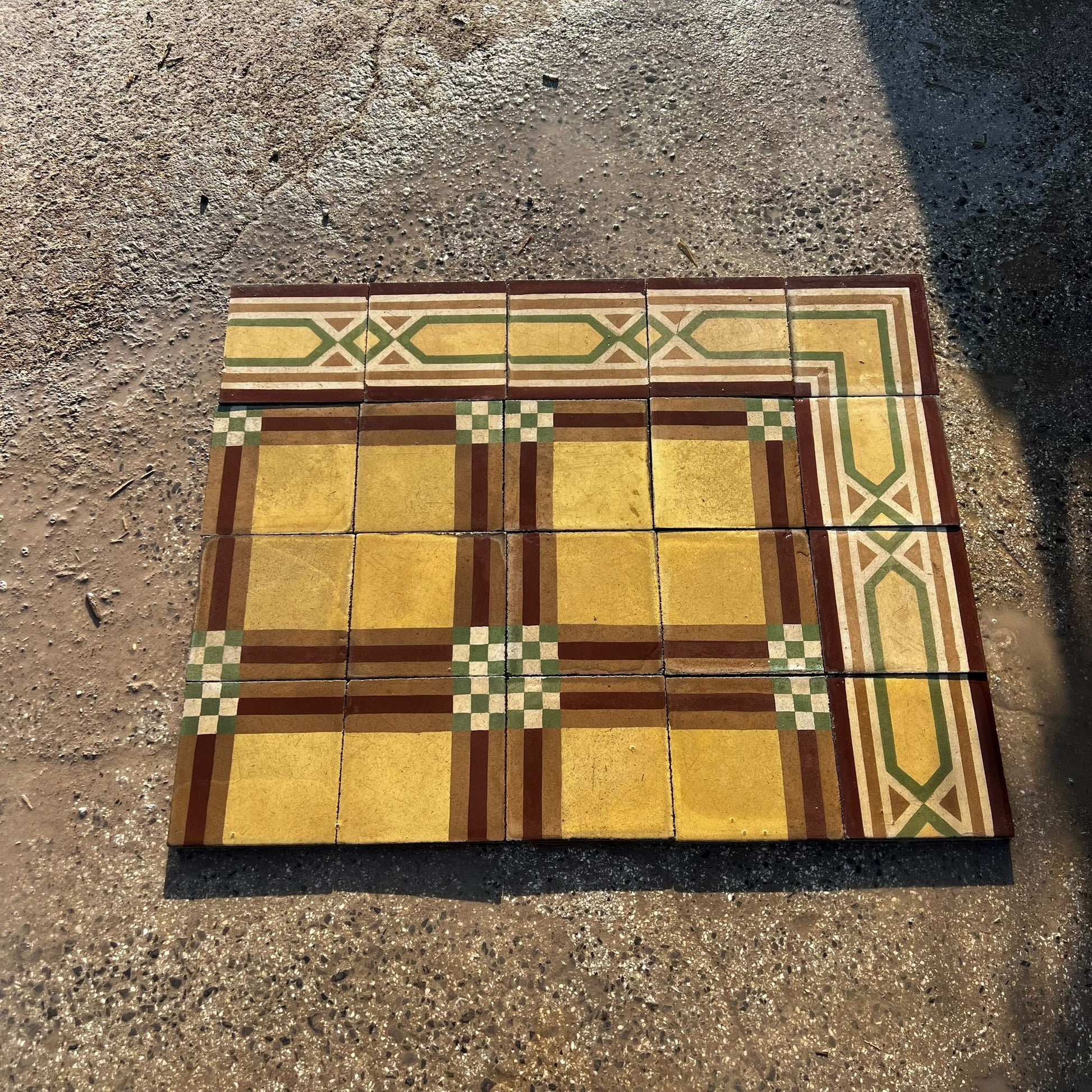 Antiche cementine decorate 