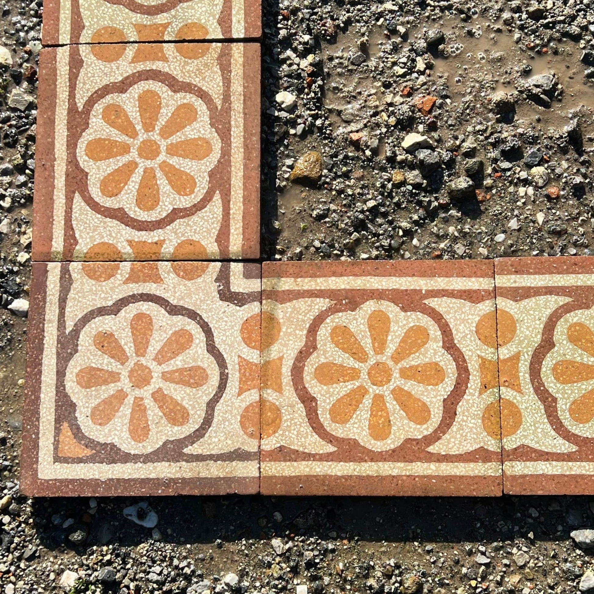Antica graniglia colorata 
