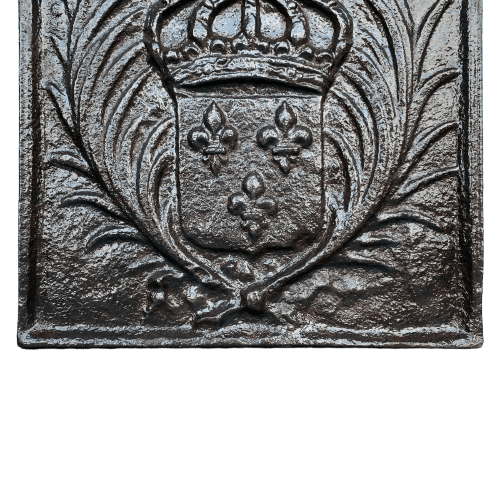 Antica placca da camino 1676