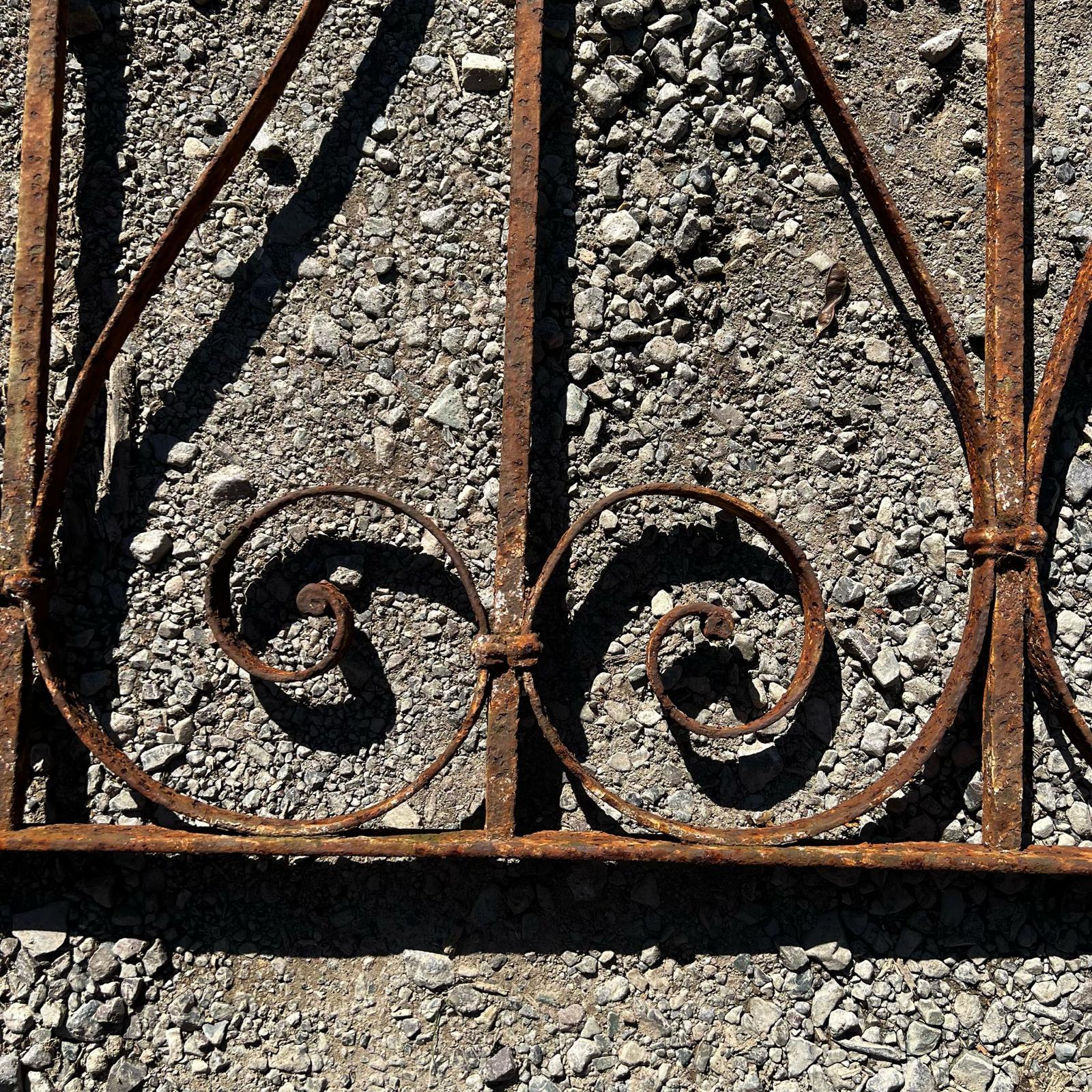 Antica ringhiera di ferro