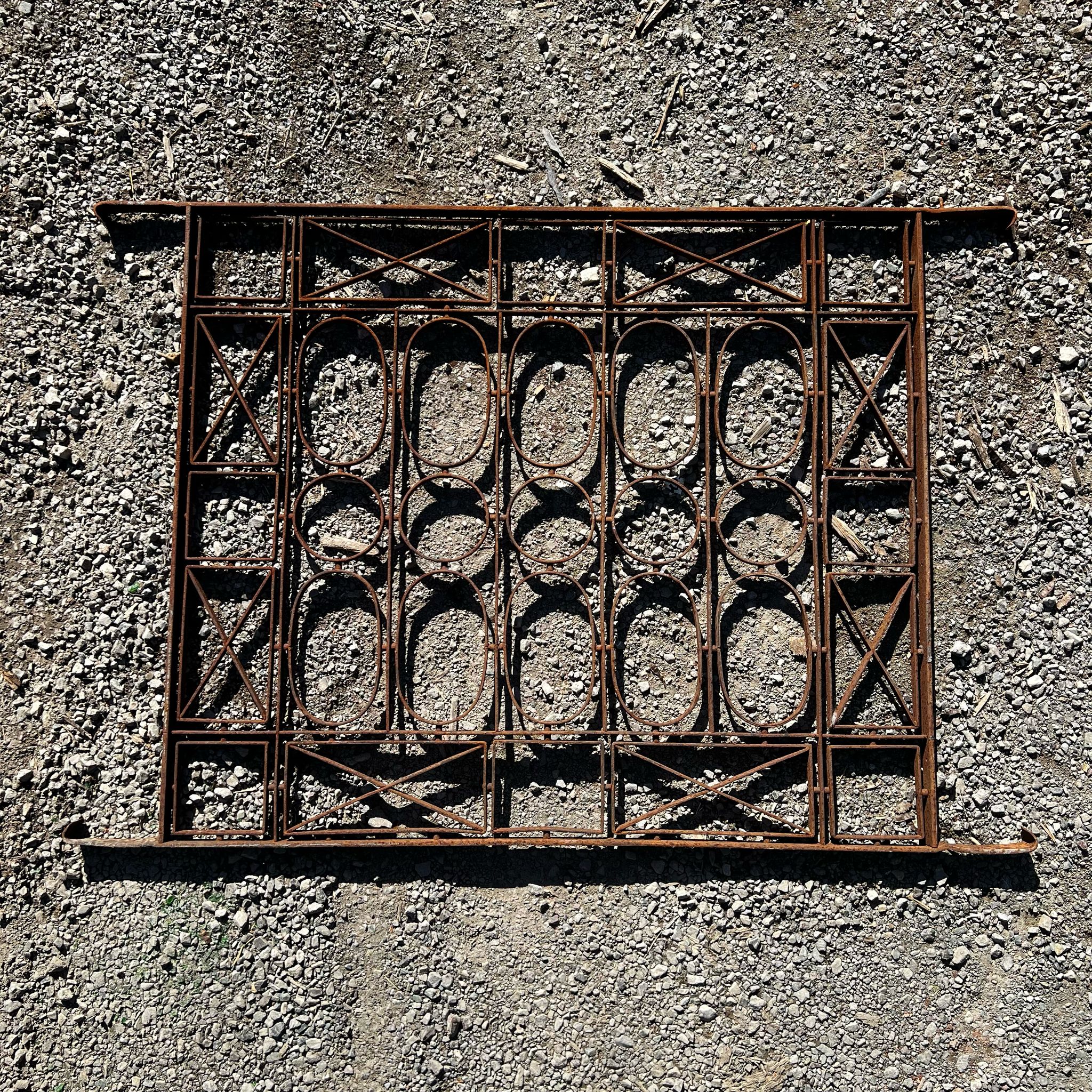 Antica ringhiera in ferro di recupero 