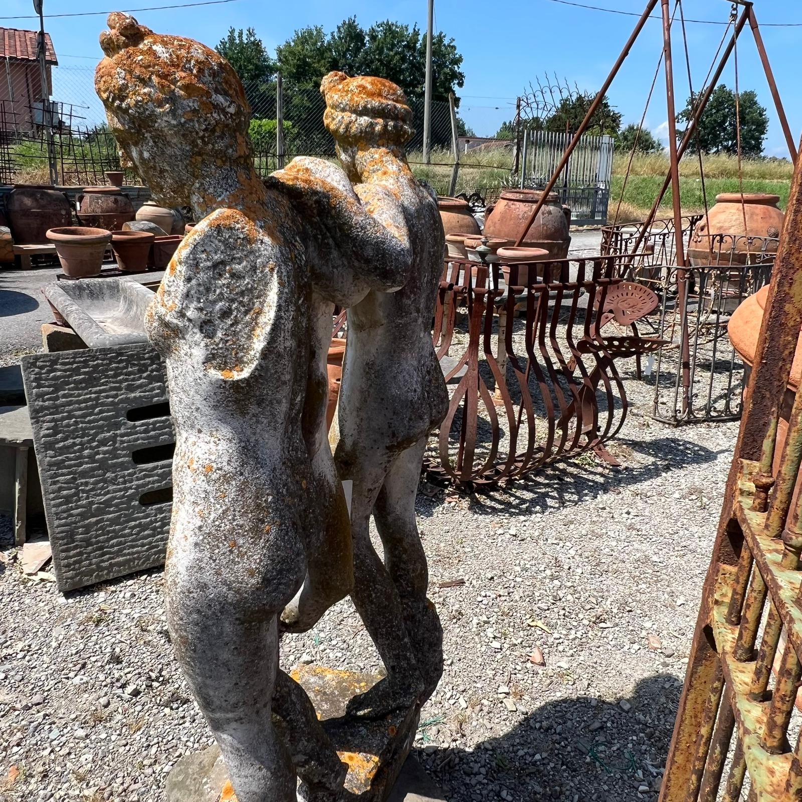 Antica statua recuperata 