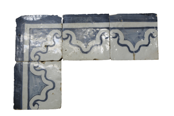 Antiche azulejos bordo