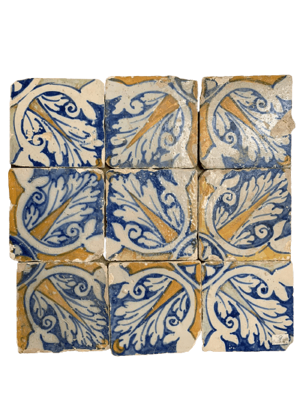 Antiche azulejos colorate 