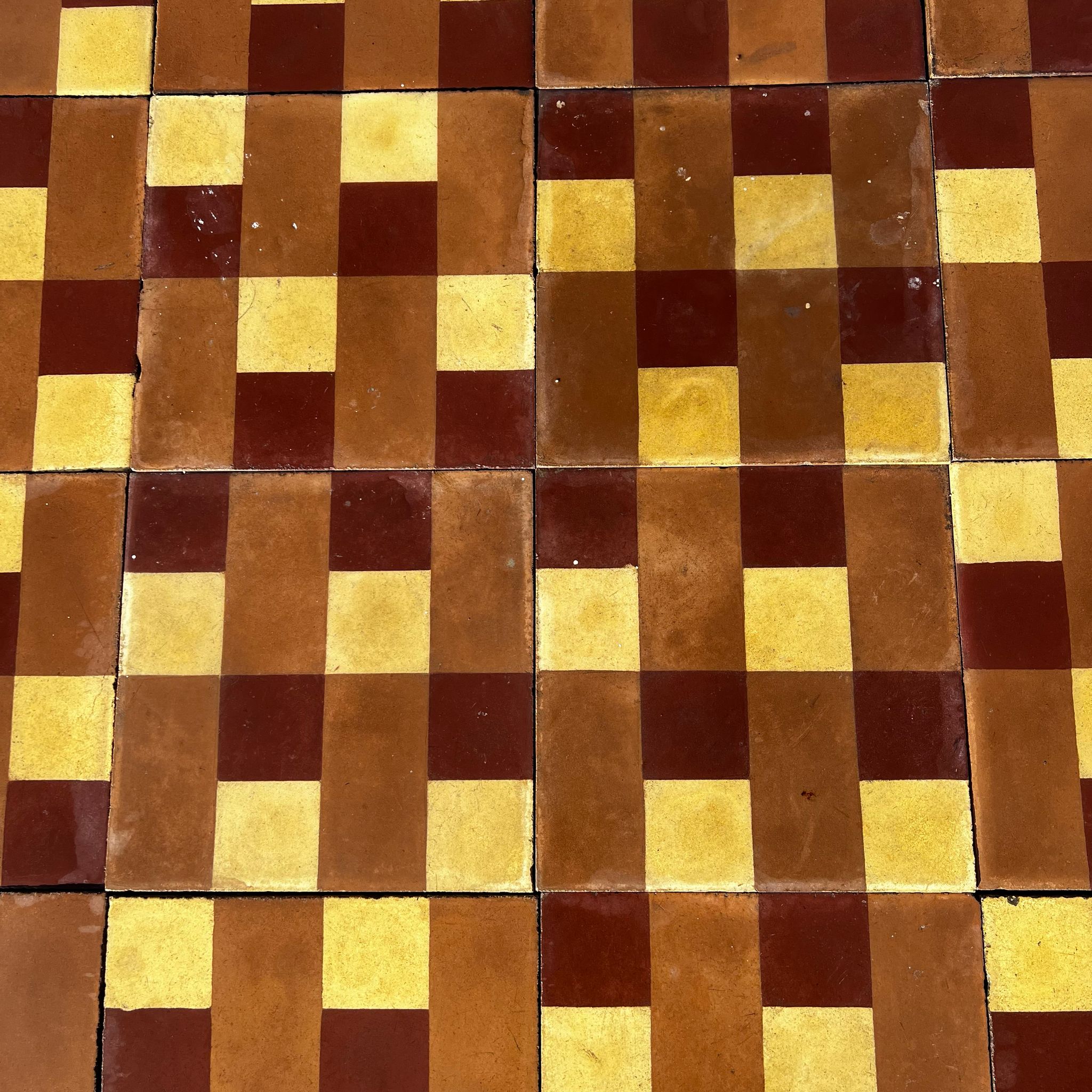 Antiche cementine decoate 