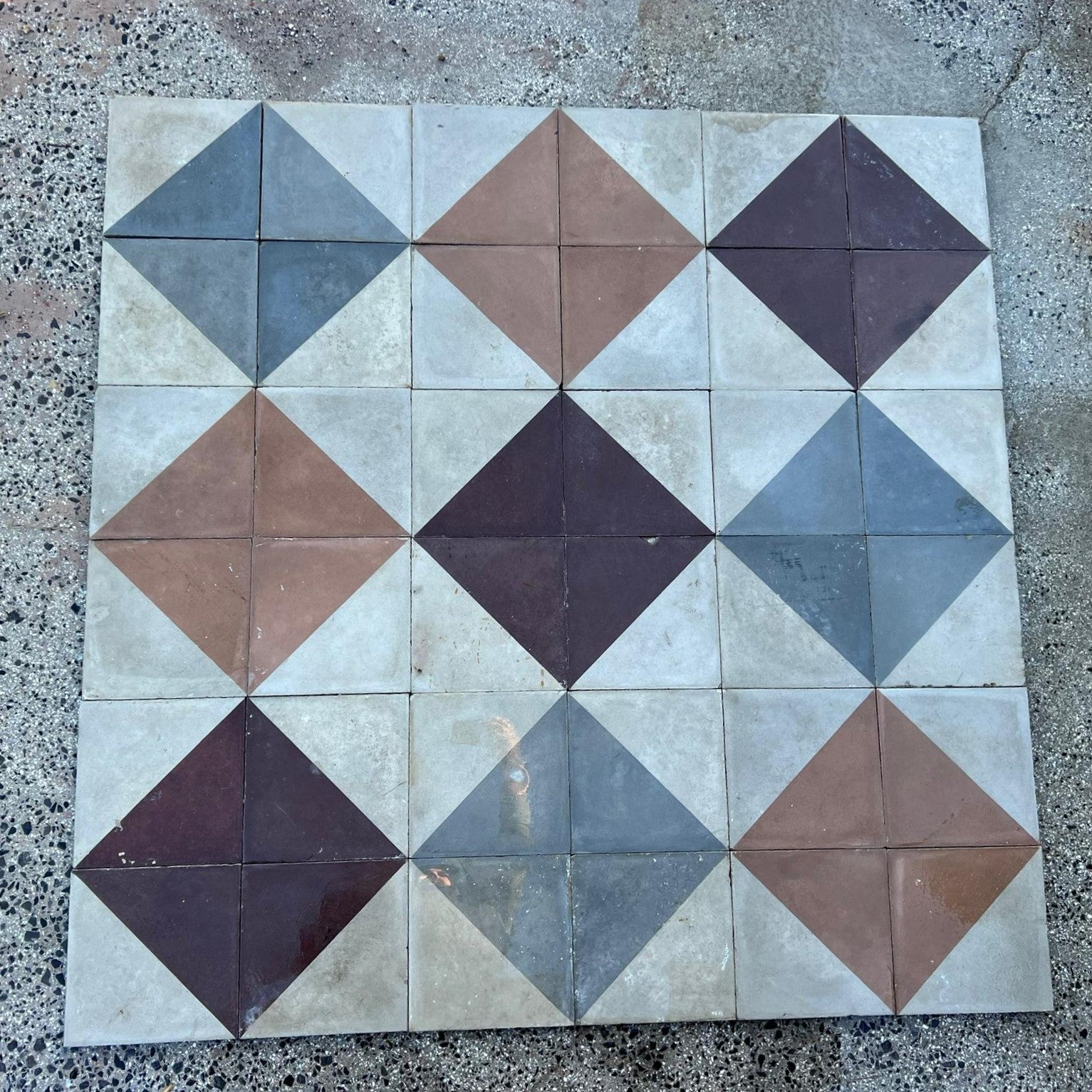 Antiche cementine geometriche mix 