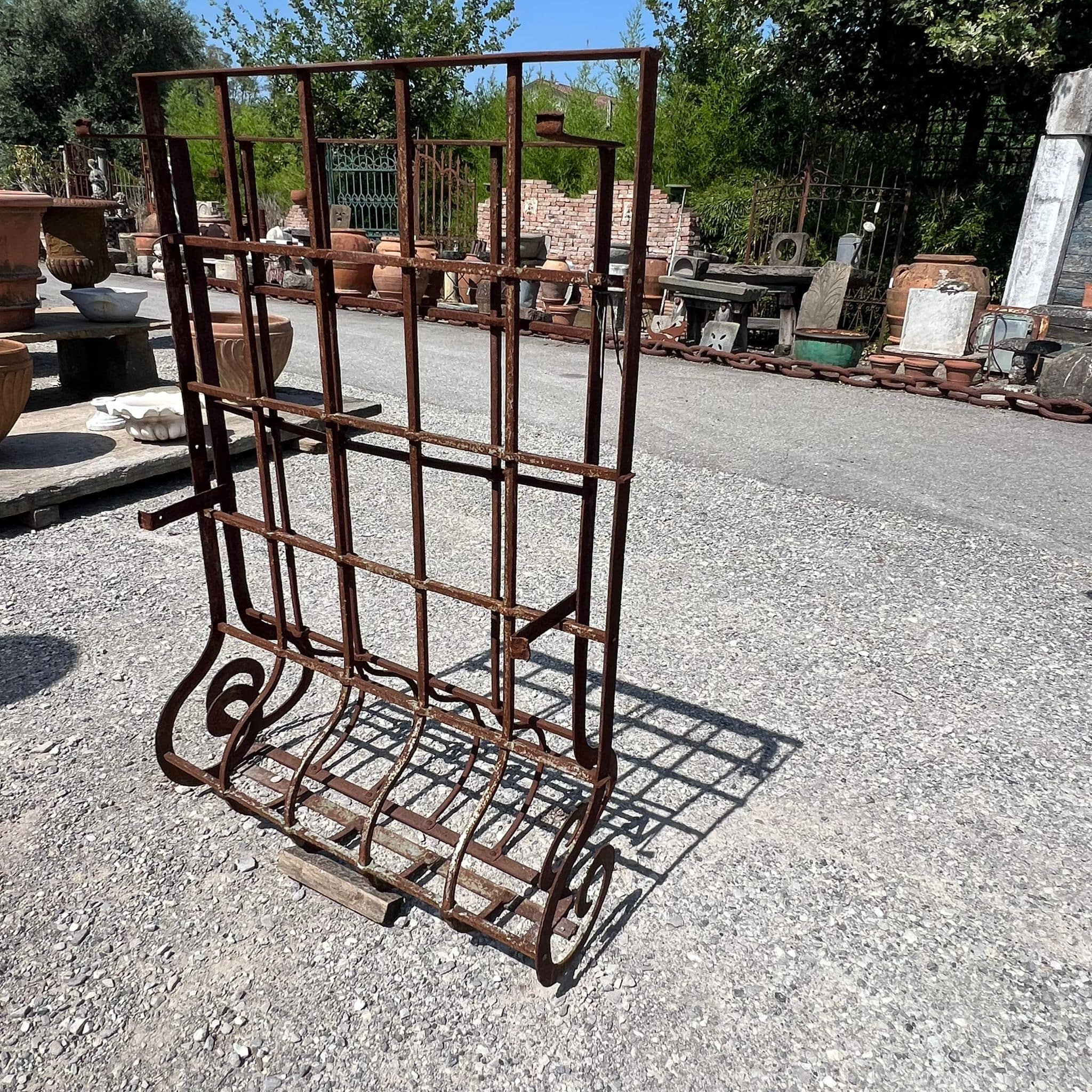 Antiche inferriate recuperate in ferro