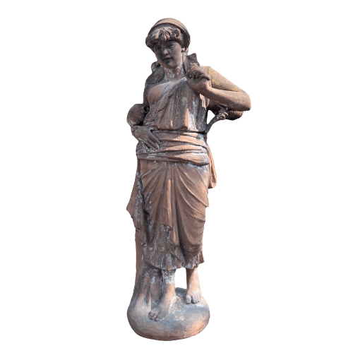 Antiche statue in cotto 