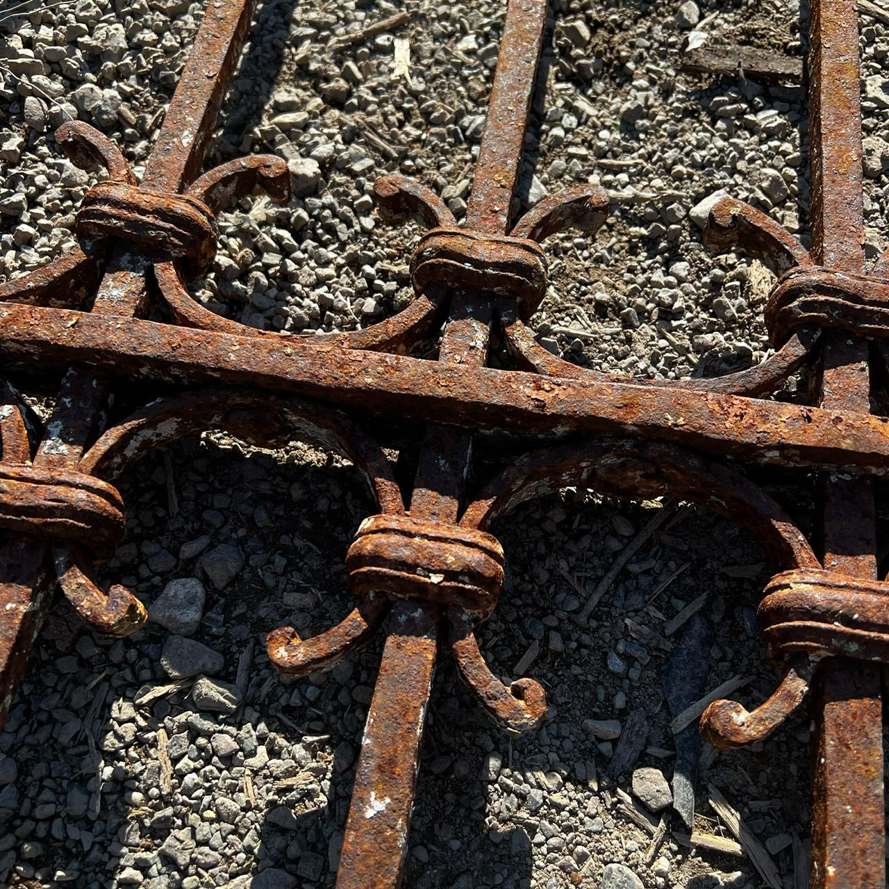 Antico cancello usato