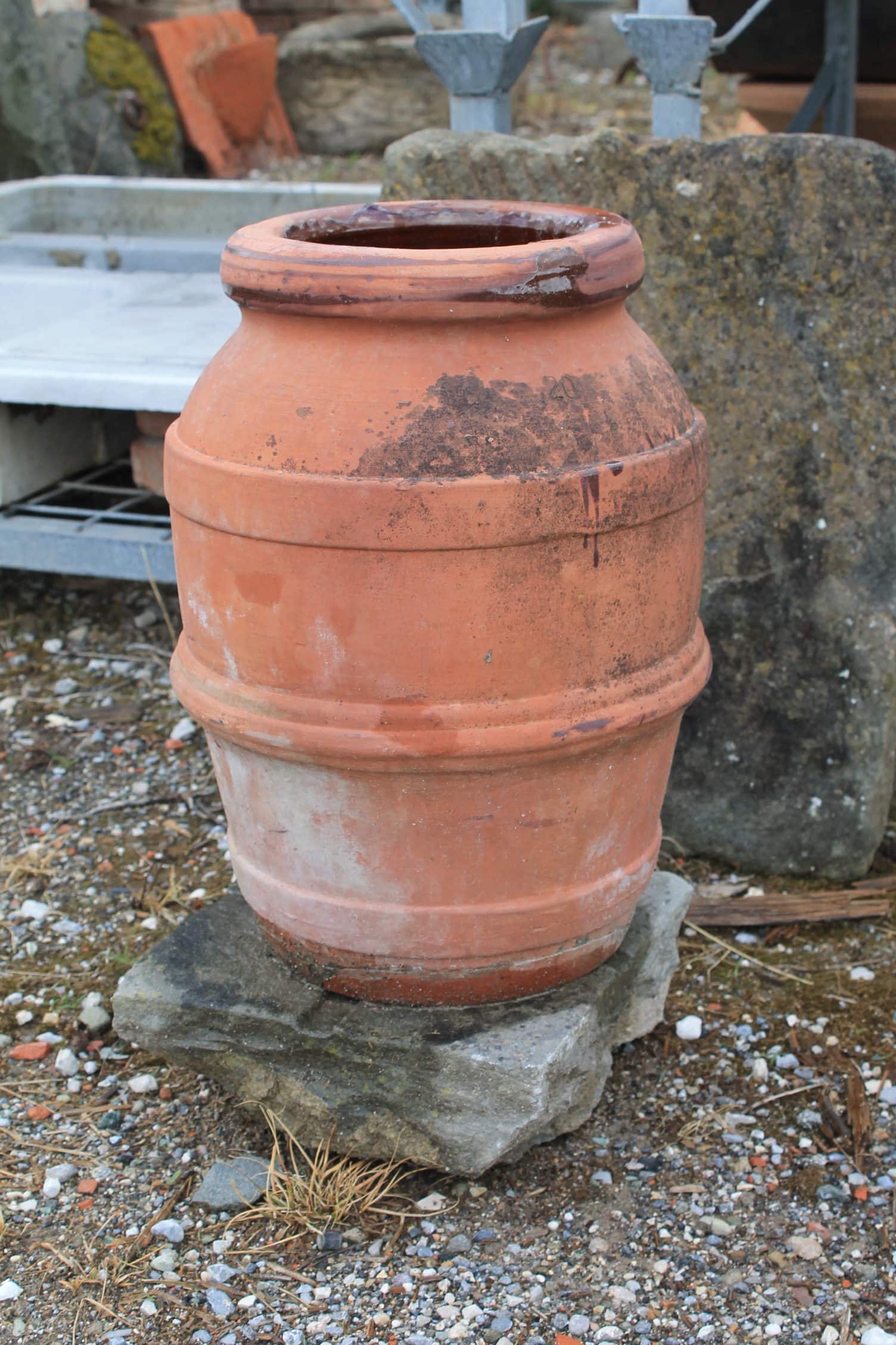 Antico orcio di terracotta piccolo 