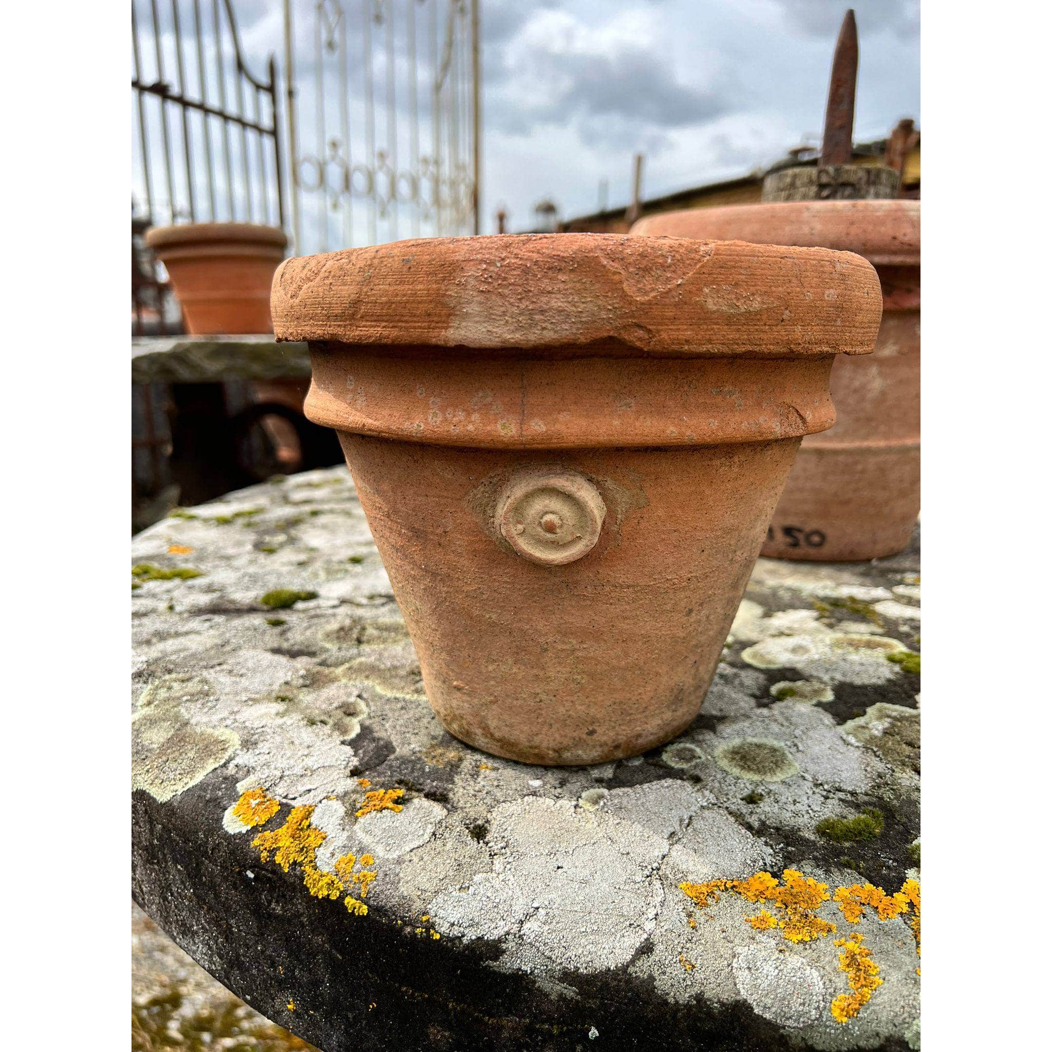 Antico vaso in cotto 