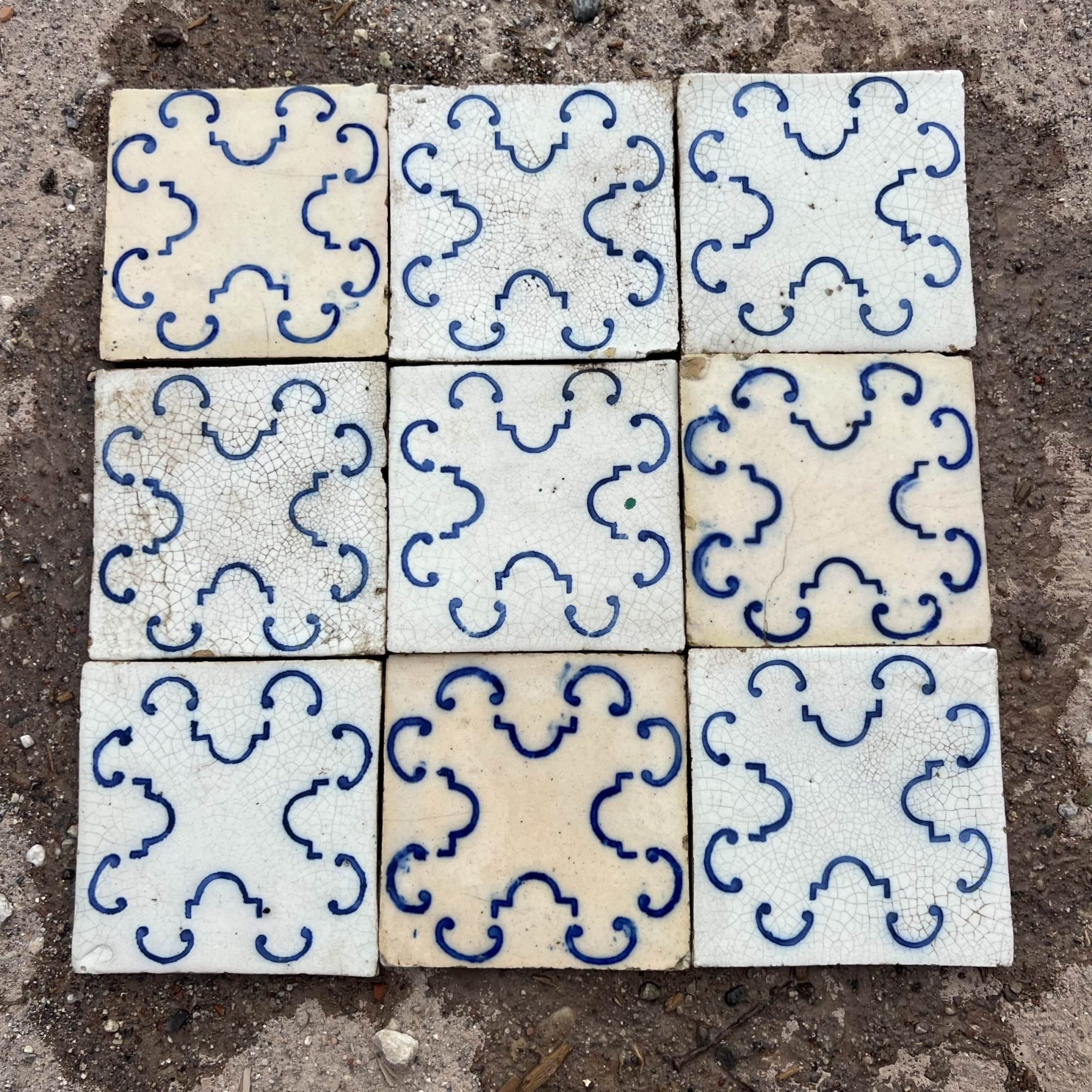 azulejos bianche e blu