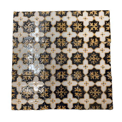 Azulejos gialle e nere