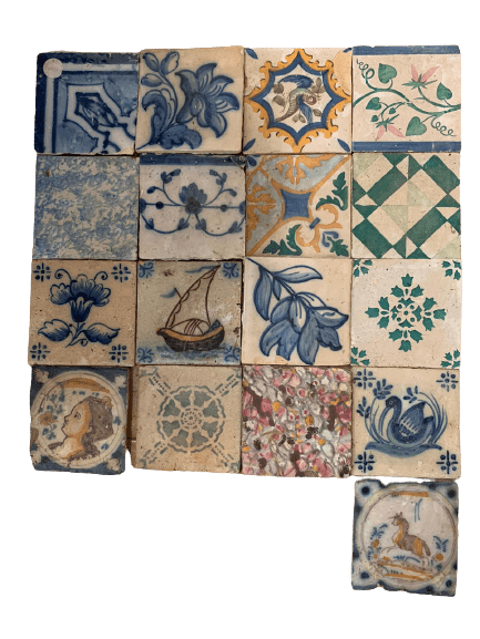 Azulejos miste vecchie 