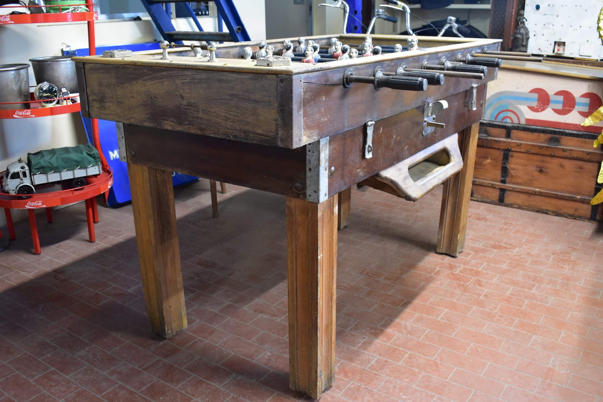 Biliardino di legno 