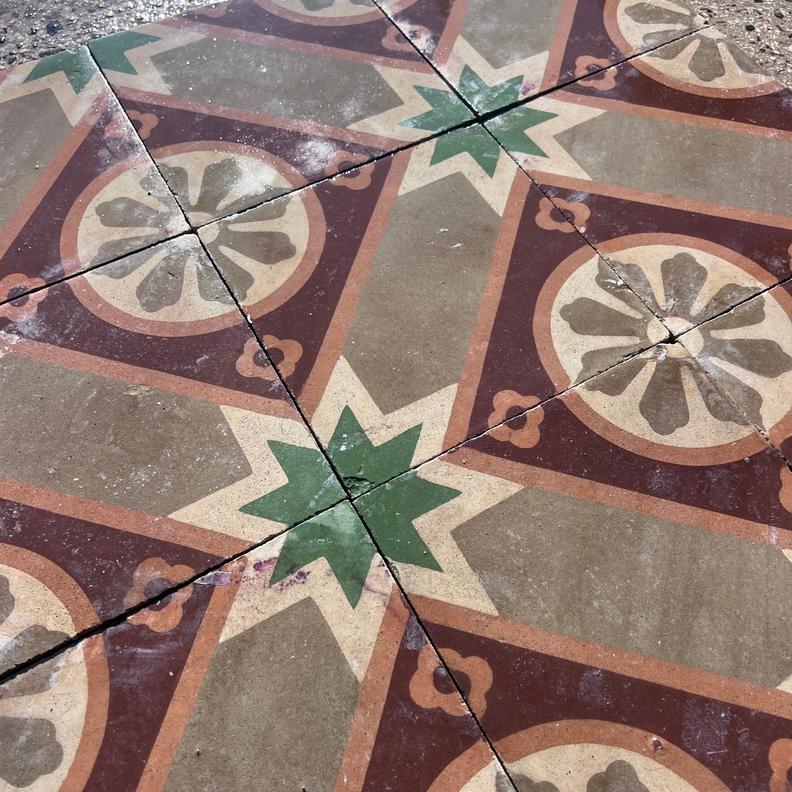 Cementina quadrata antica