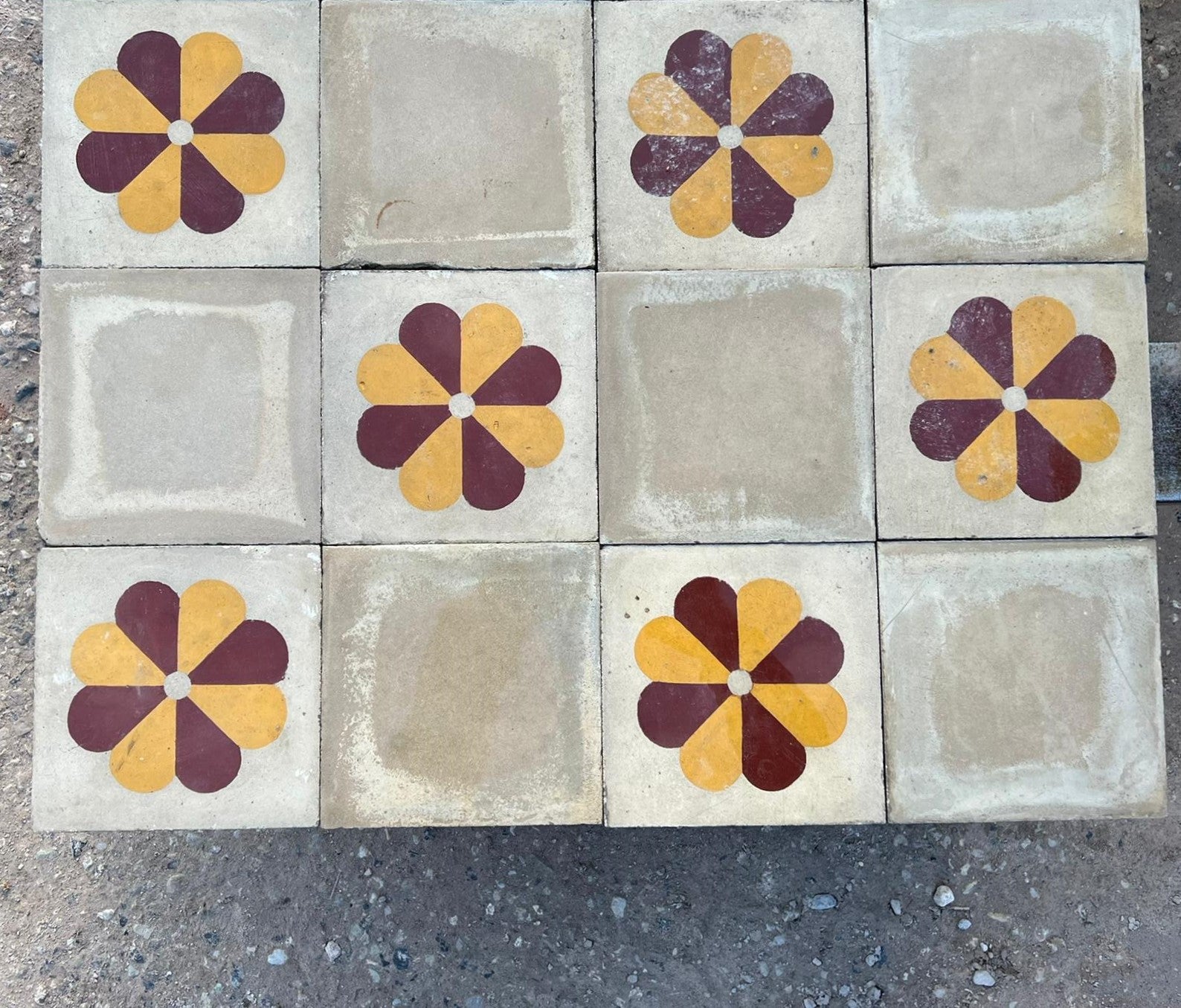 Cementine chiare e margherita 