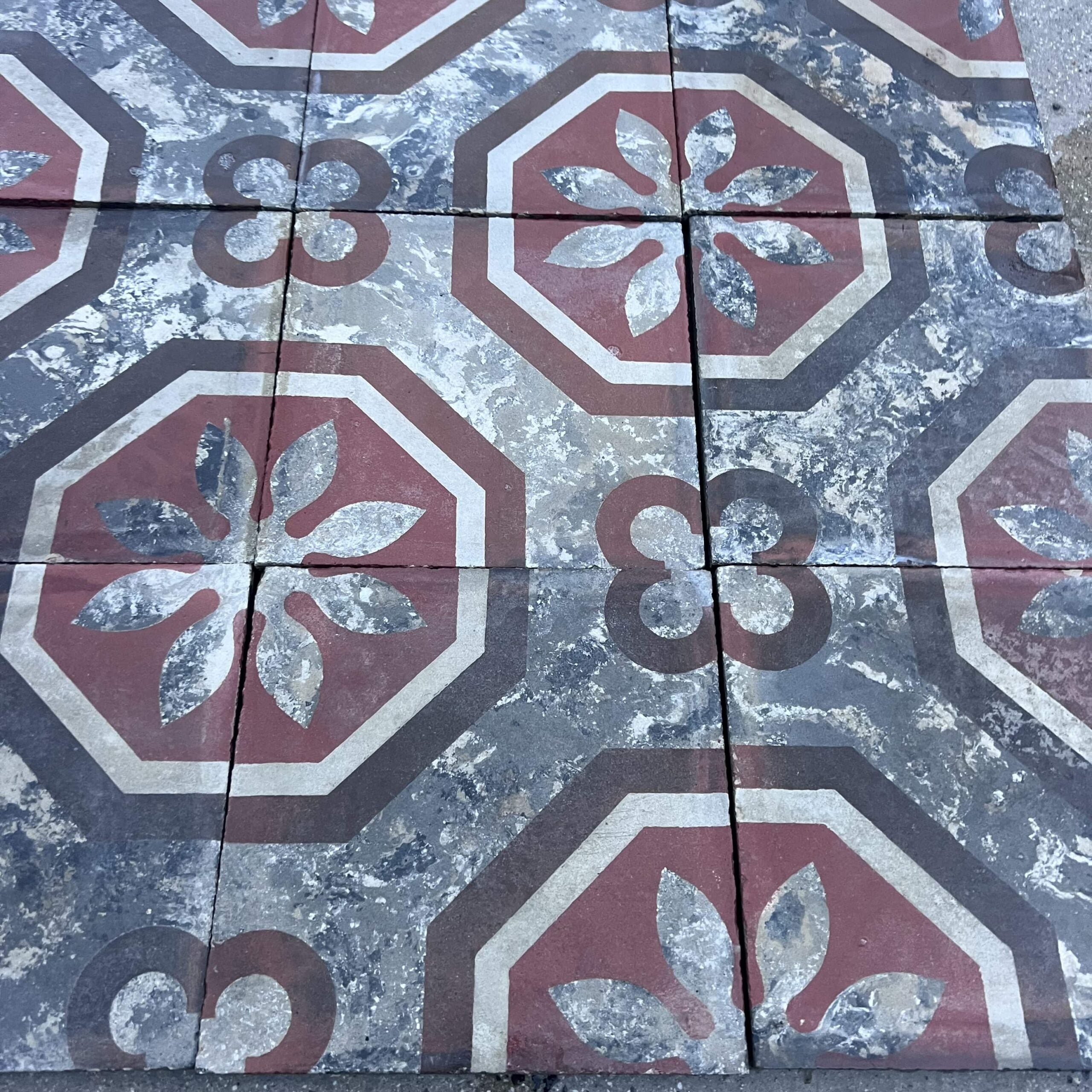 Cementine decorate e usate 