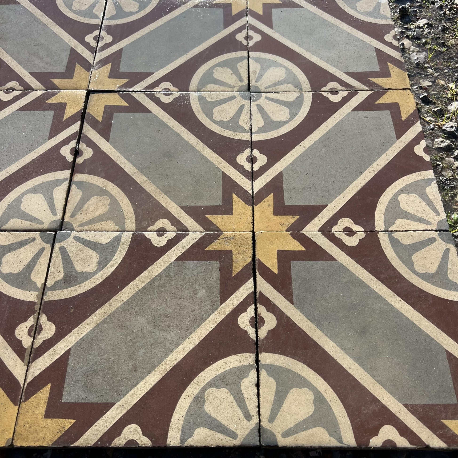 Cementine semplici antiche 