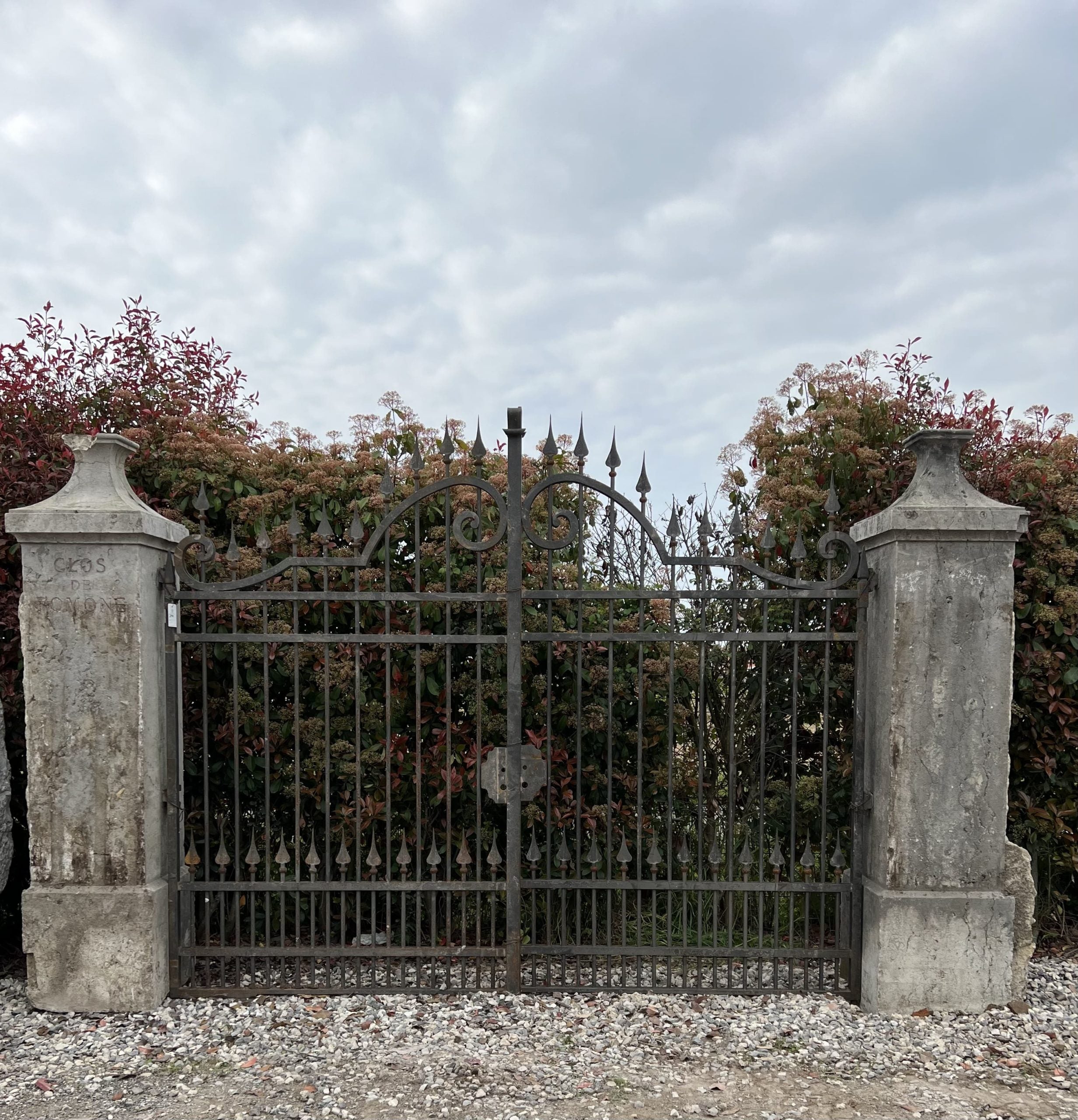 Colonne da cancello antiche 