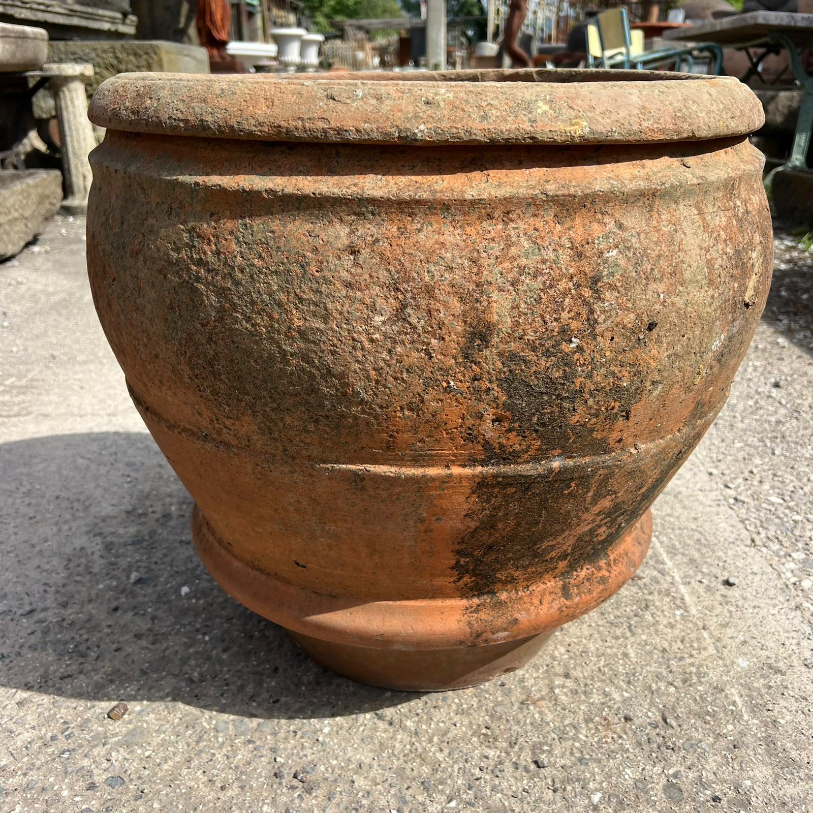 conca antica in terracotta 