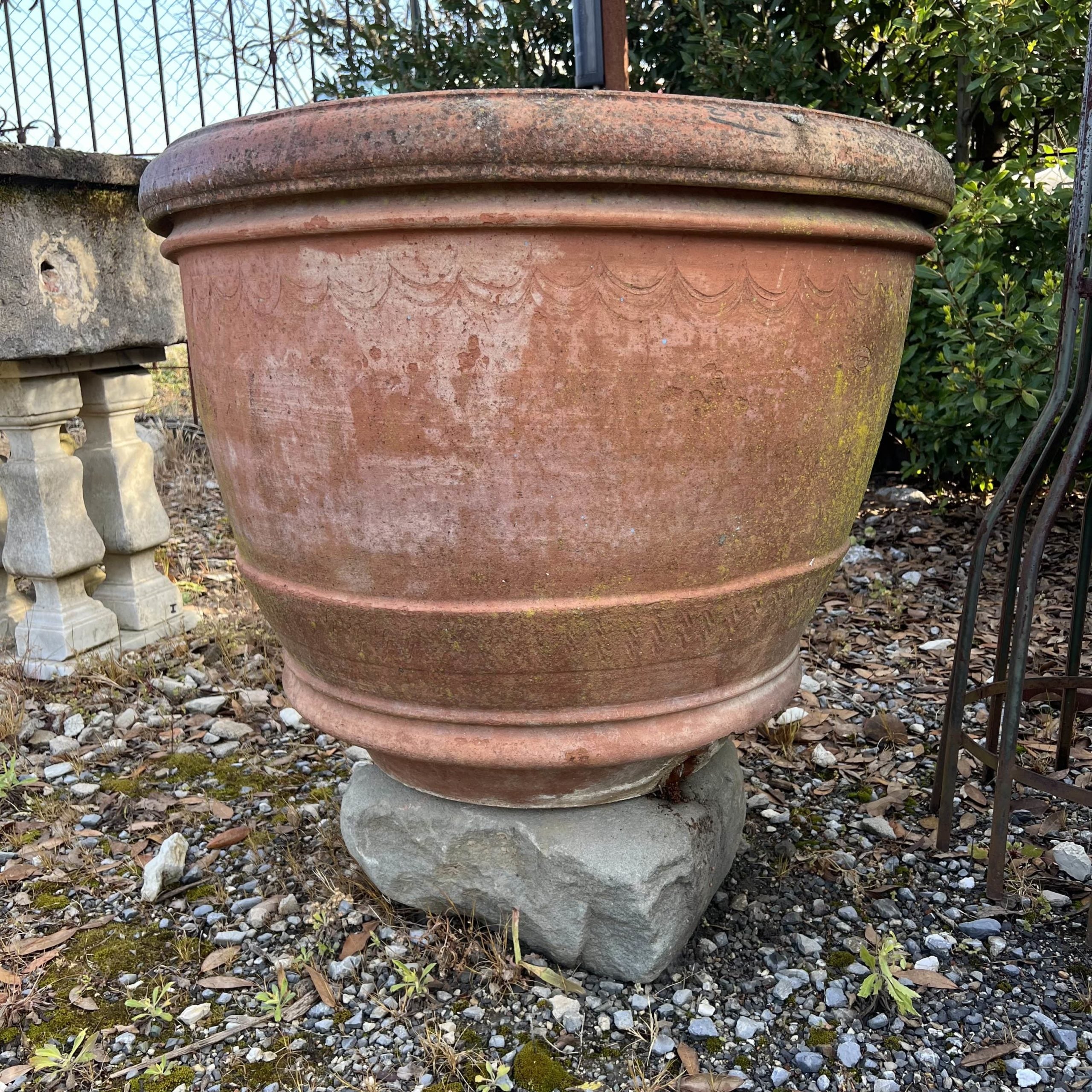 Conca di cotto semplice 