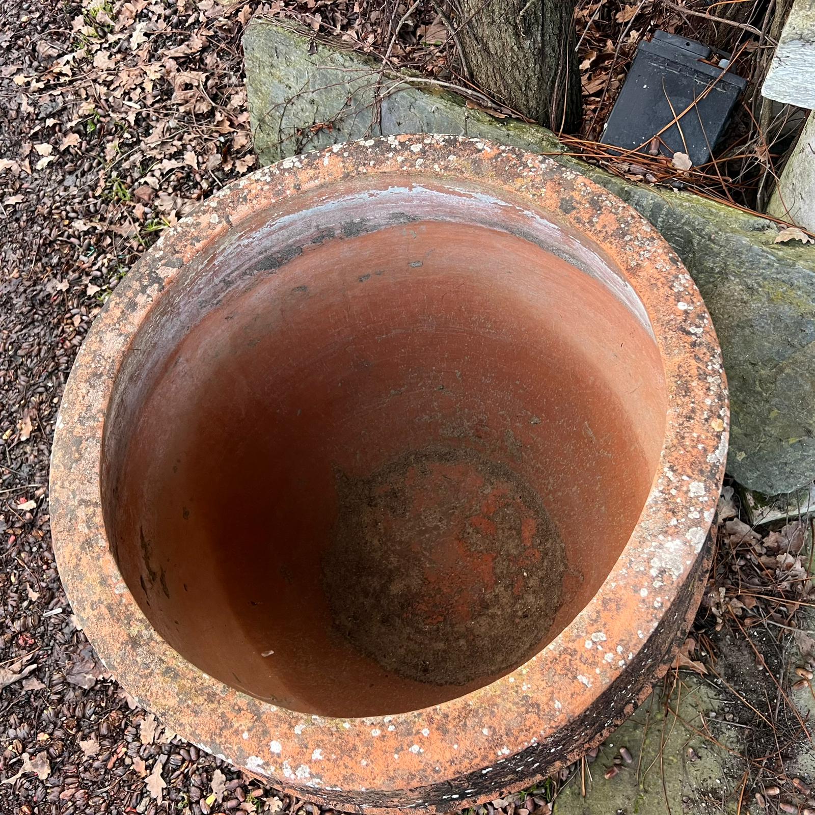 Conca in terracotta antica 