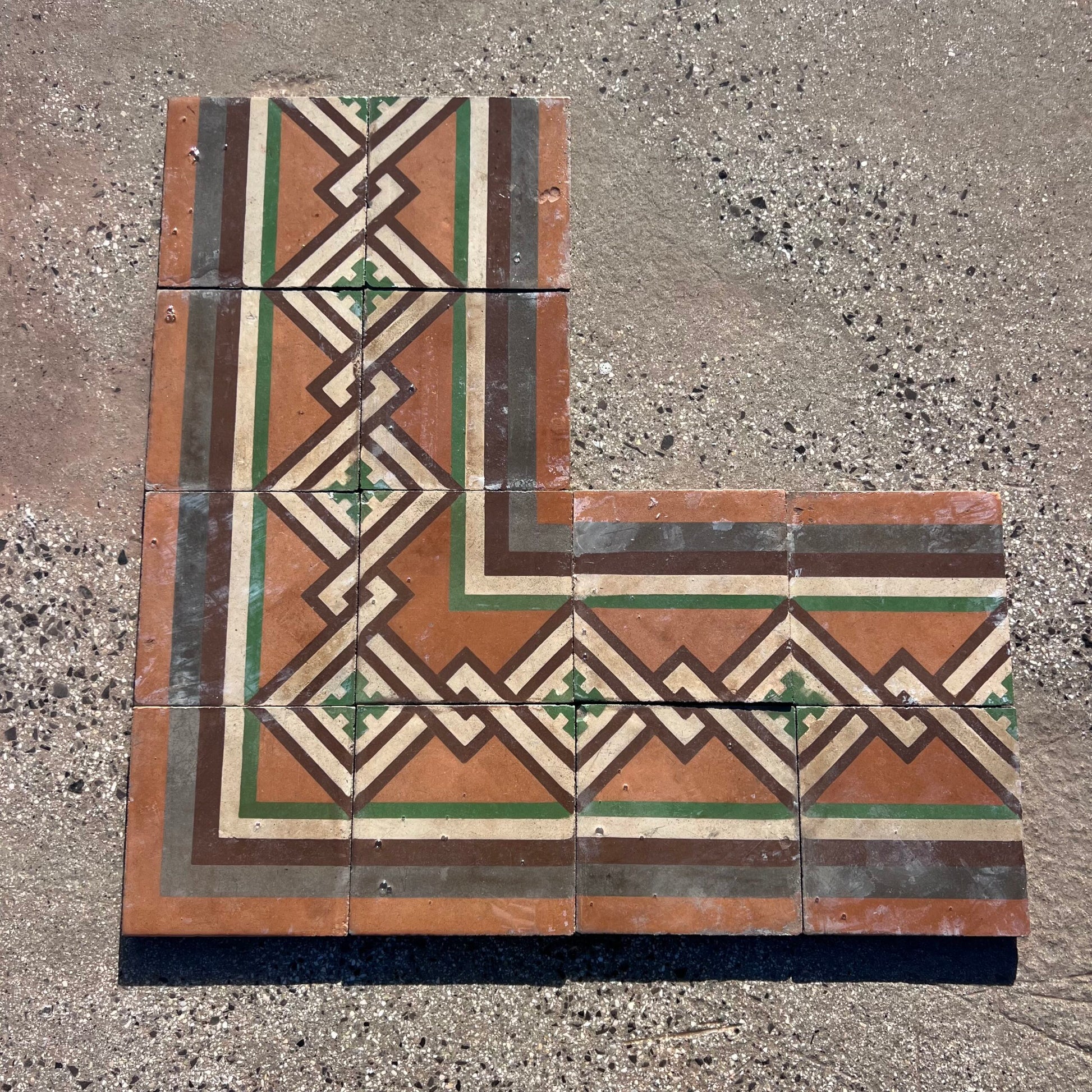 Cornice doppia cementina 