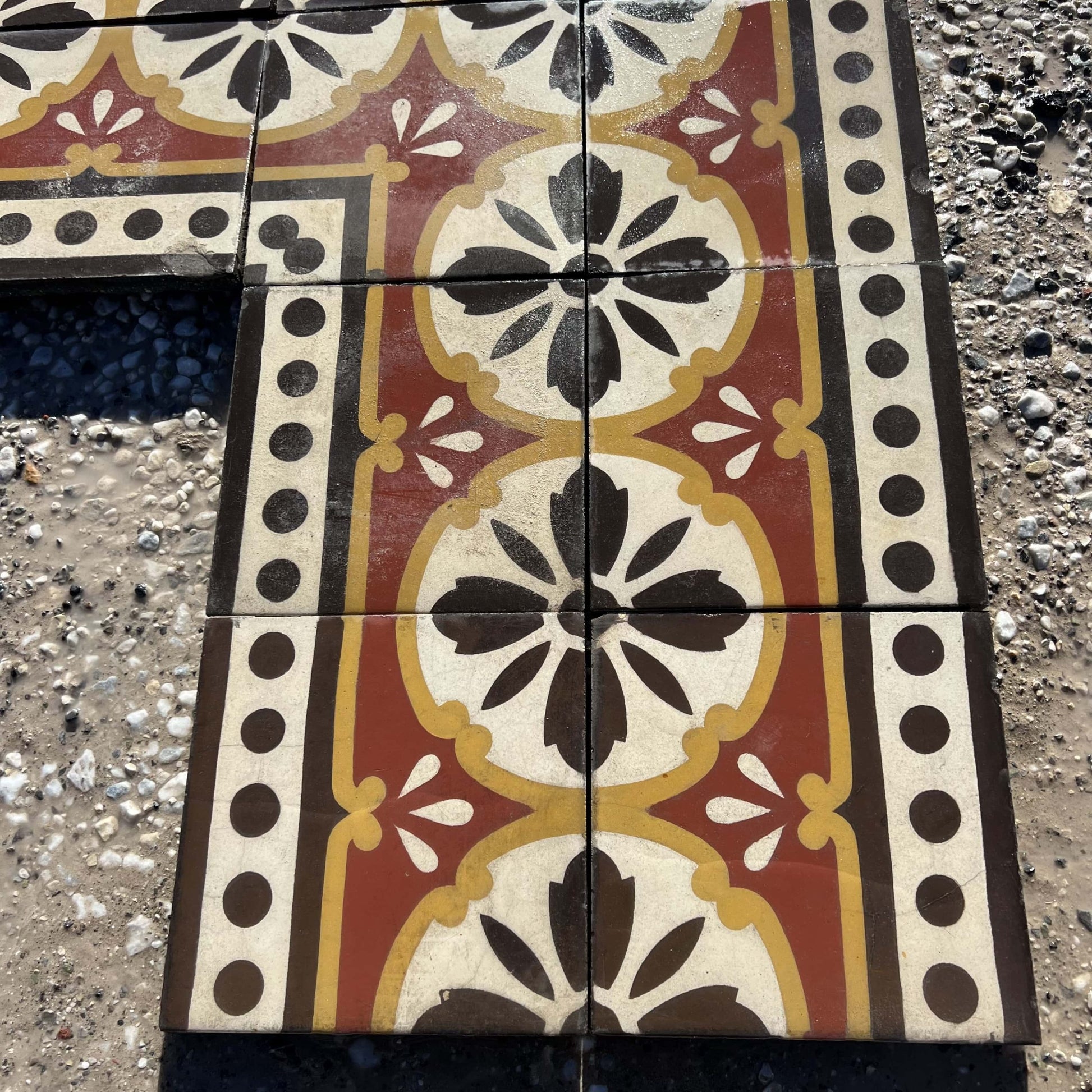 Dettagli cementine antiche 