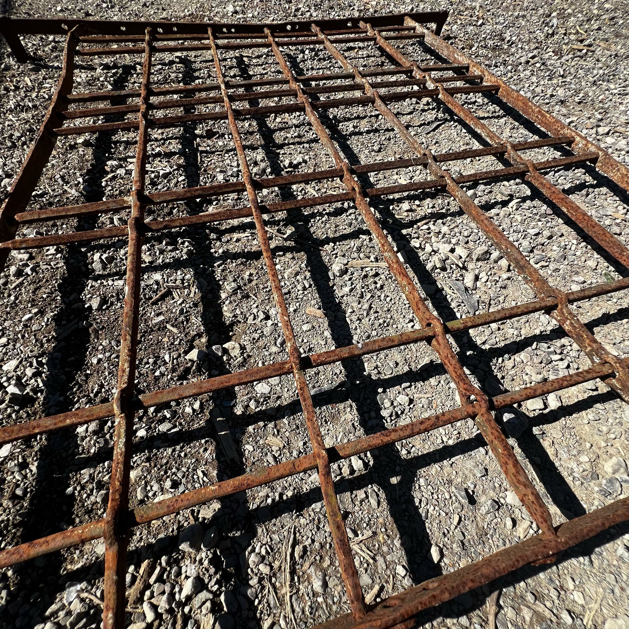 Dettagli di inferriata antica 