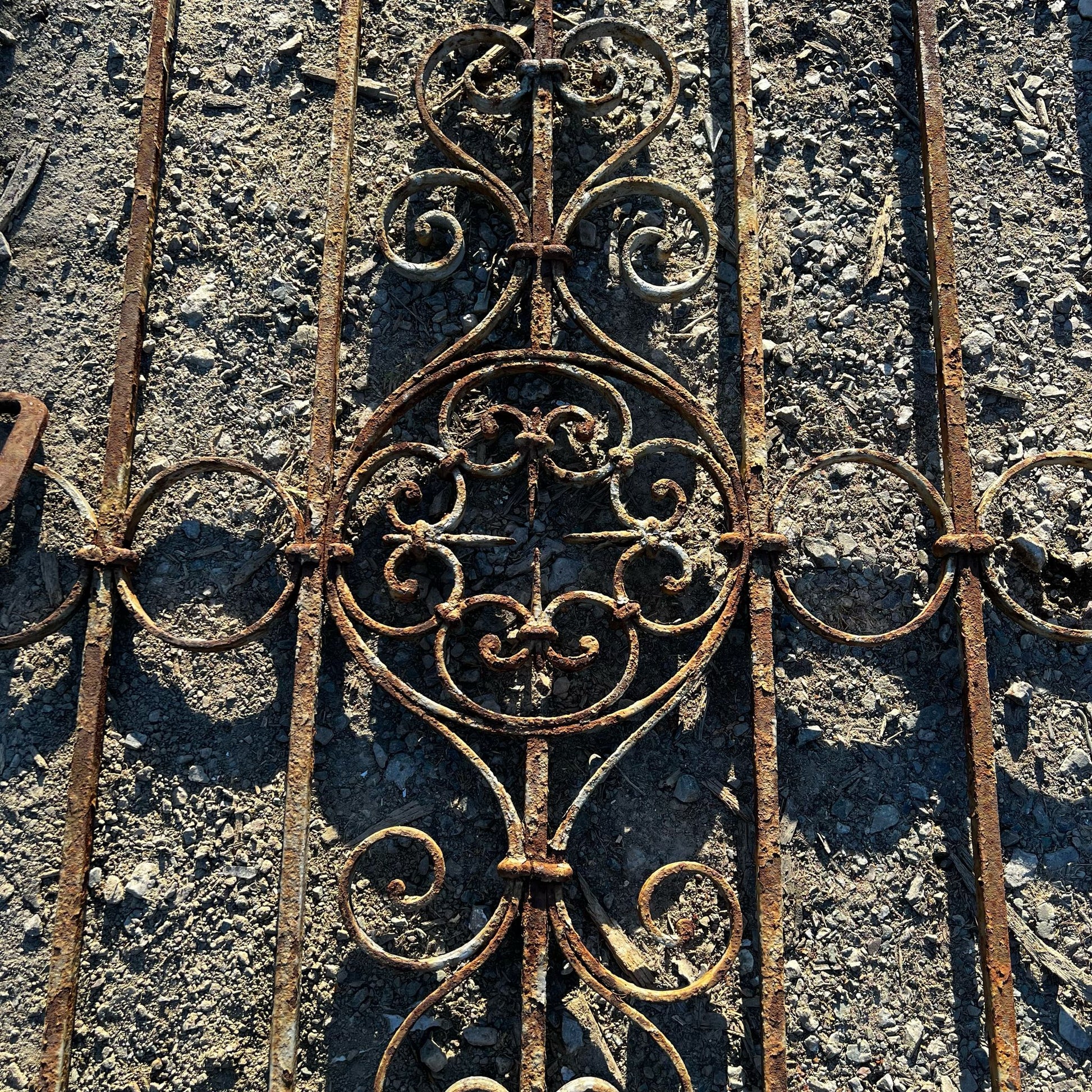 Dettagli inferriata di recupero 