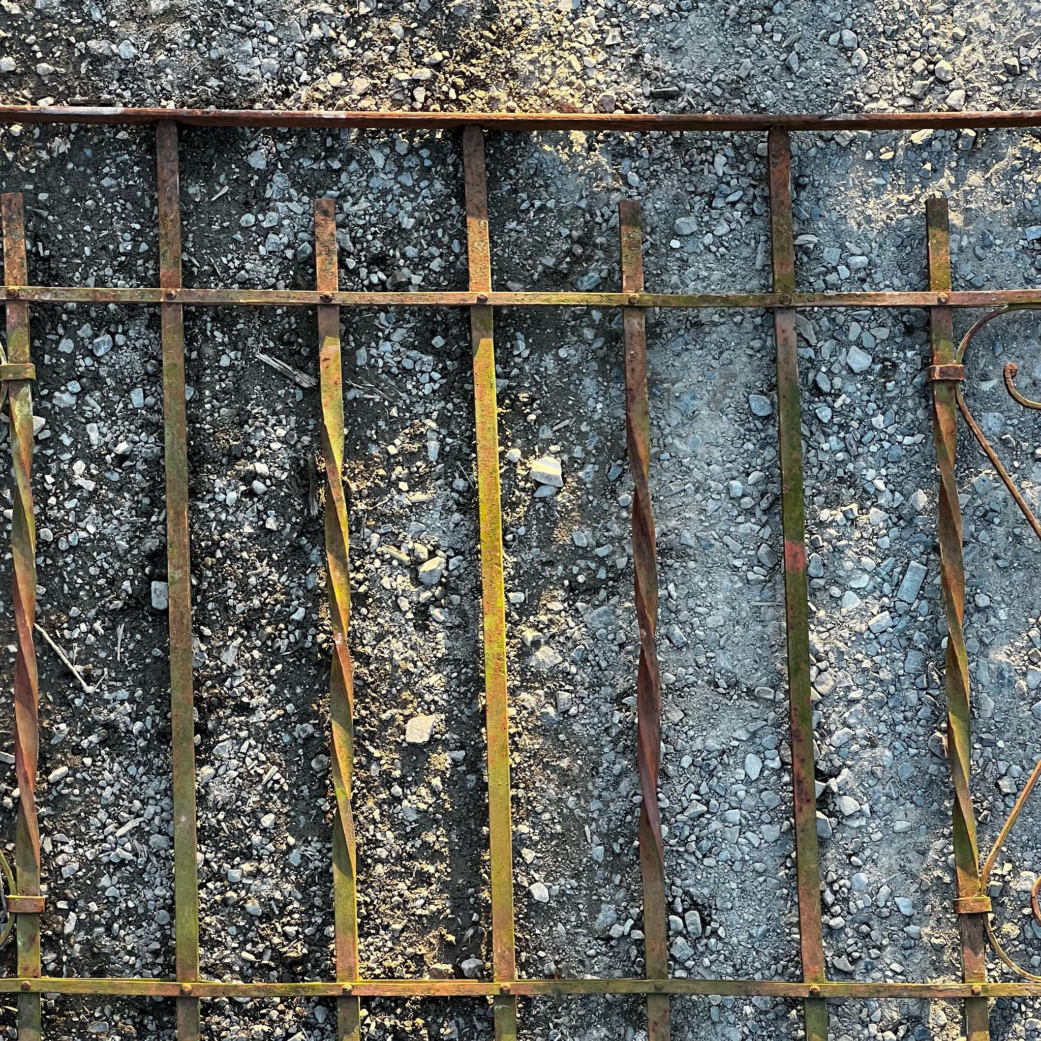 Dettagli vecchia ringhiera 