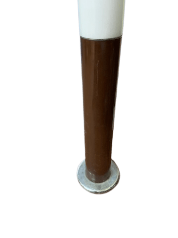 Dettaglio base marrone lampada 