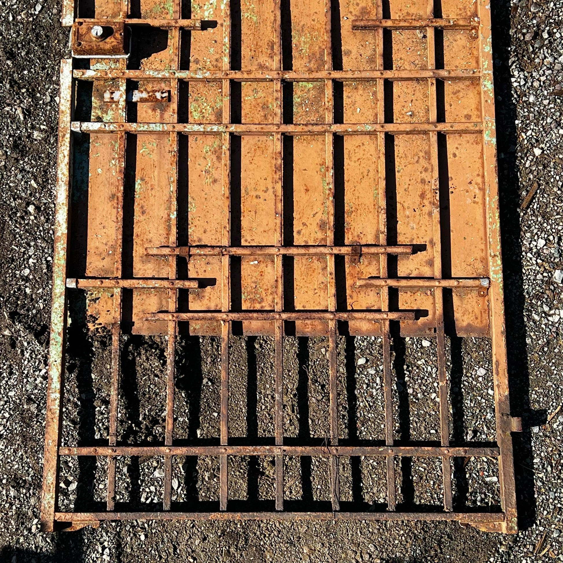 Dettaglio cancelletto di ferro 