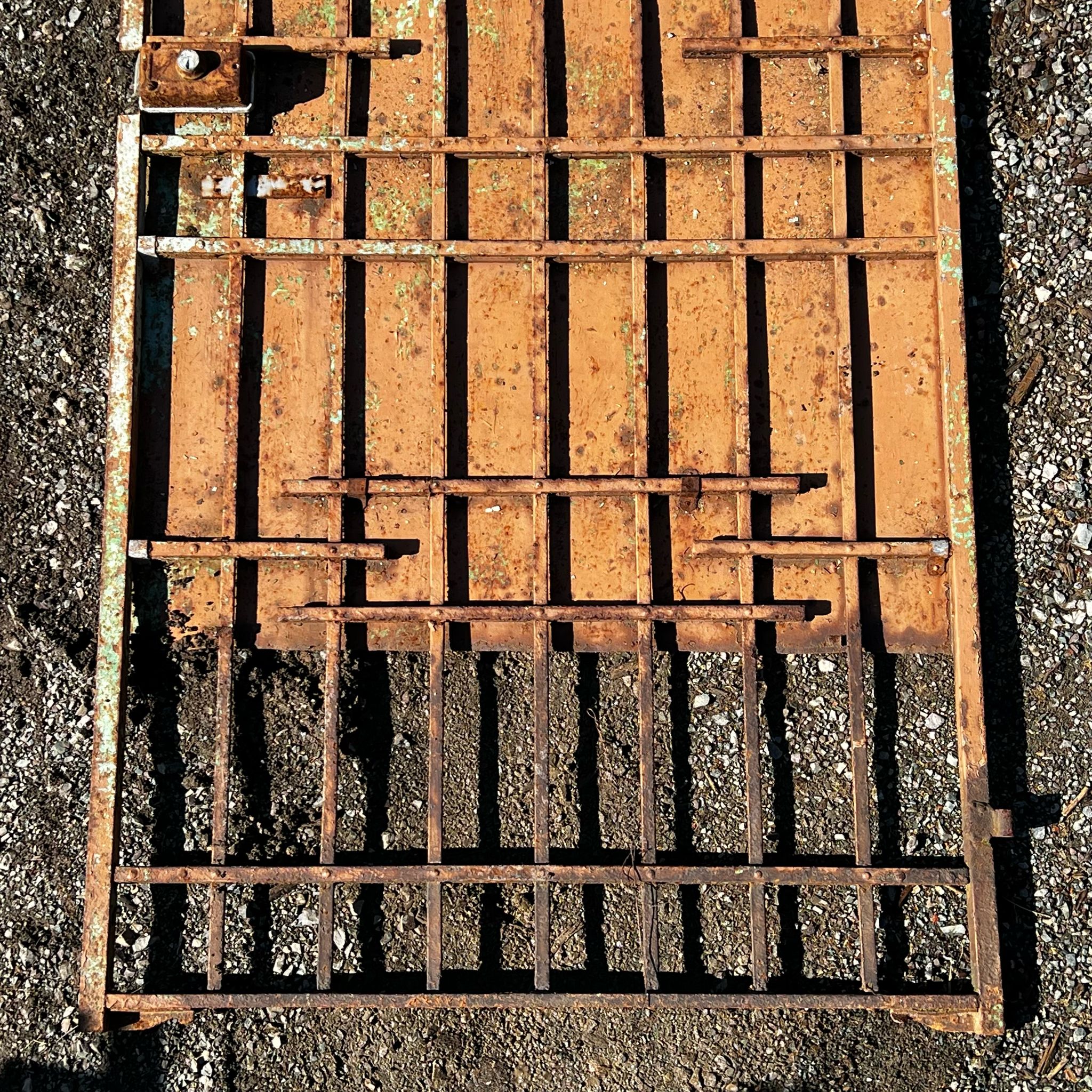 Dettaglio cancelletto di ferro 