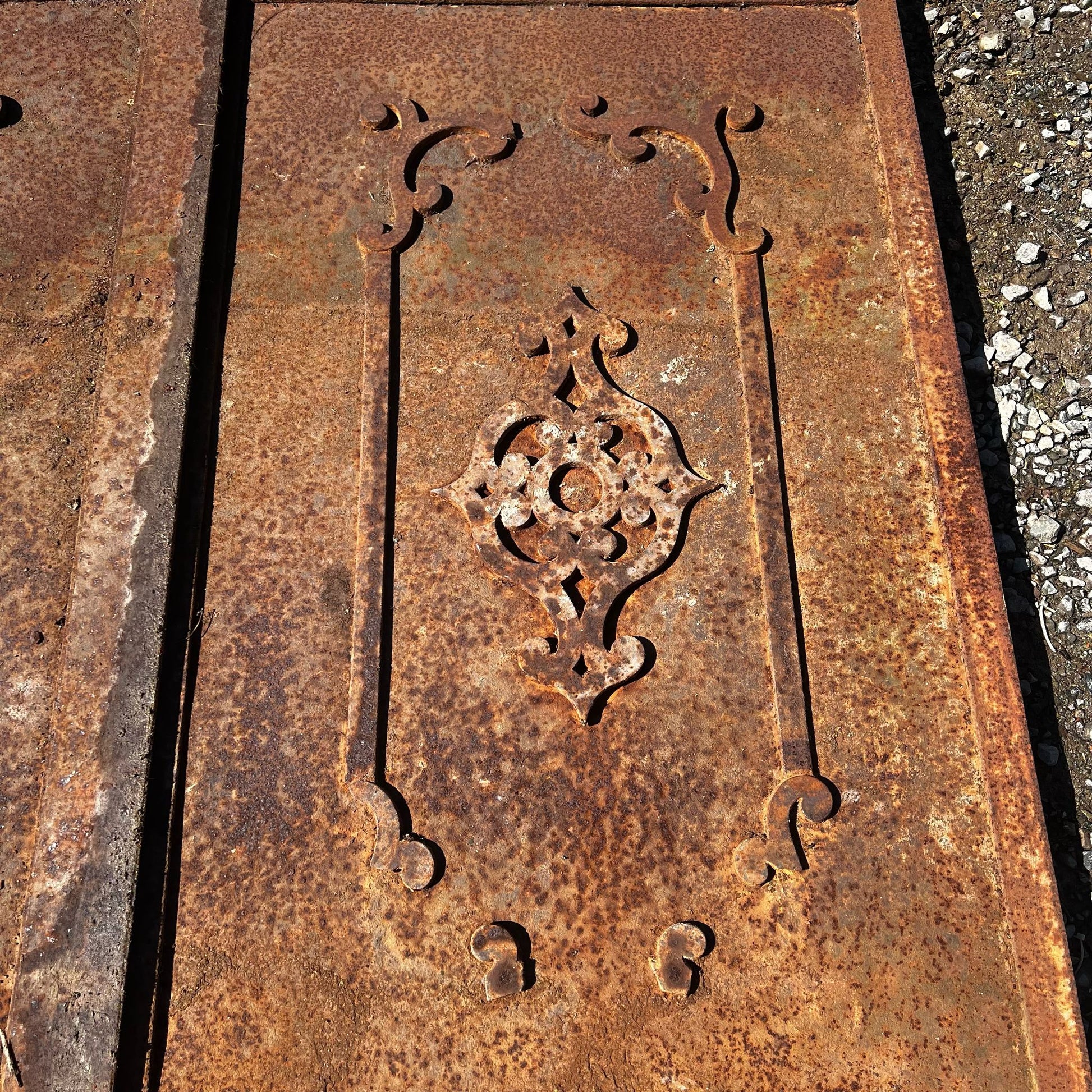 Dettaglio cancello in ferro 