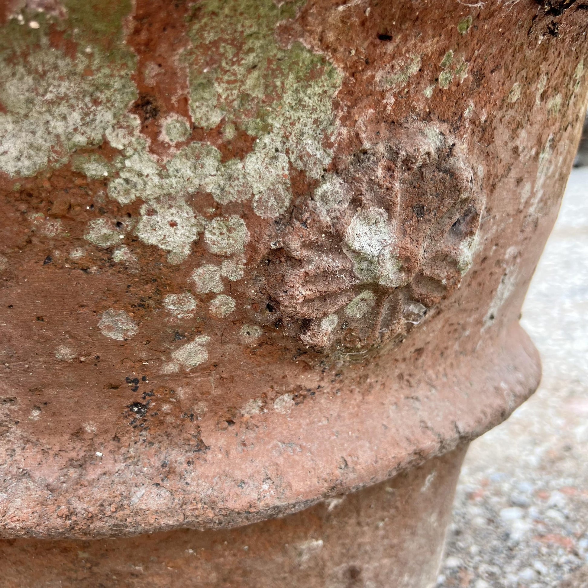 Dettaglio conca antica 
