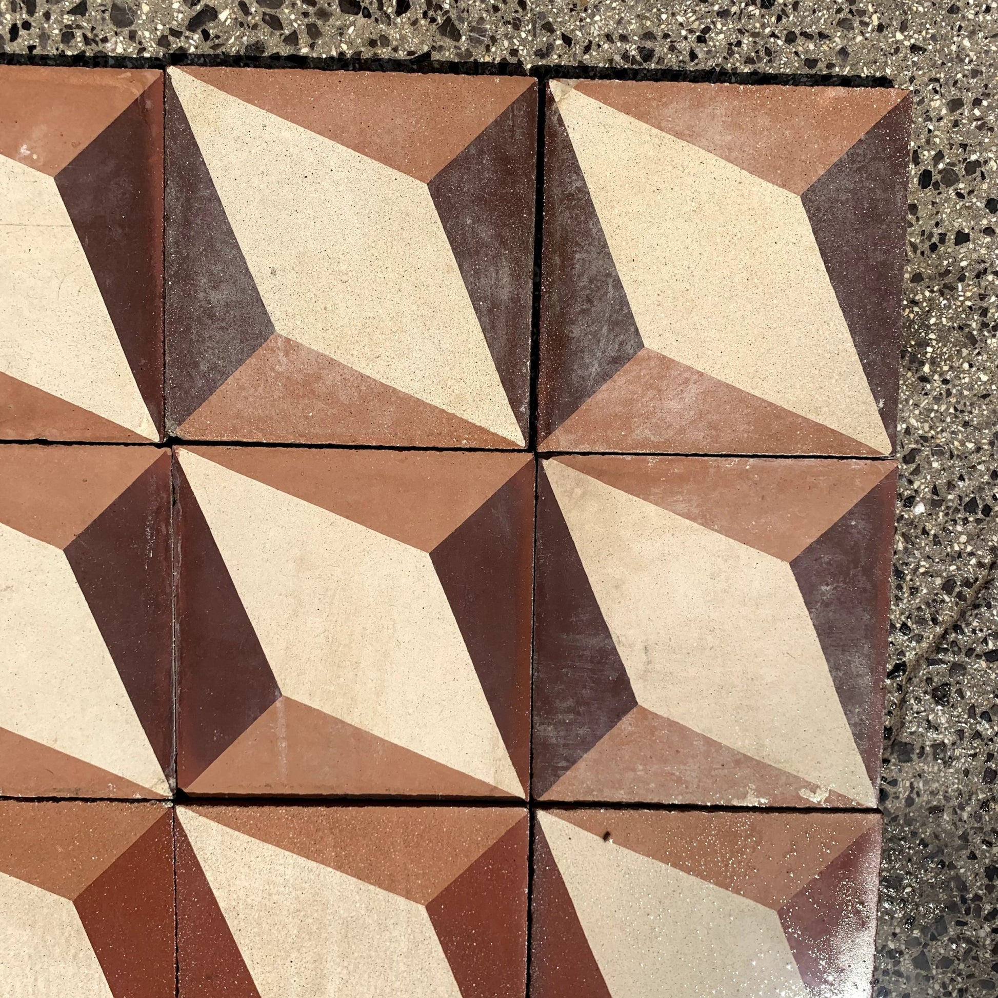 Dettagli pavimenti in pastina